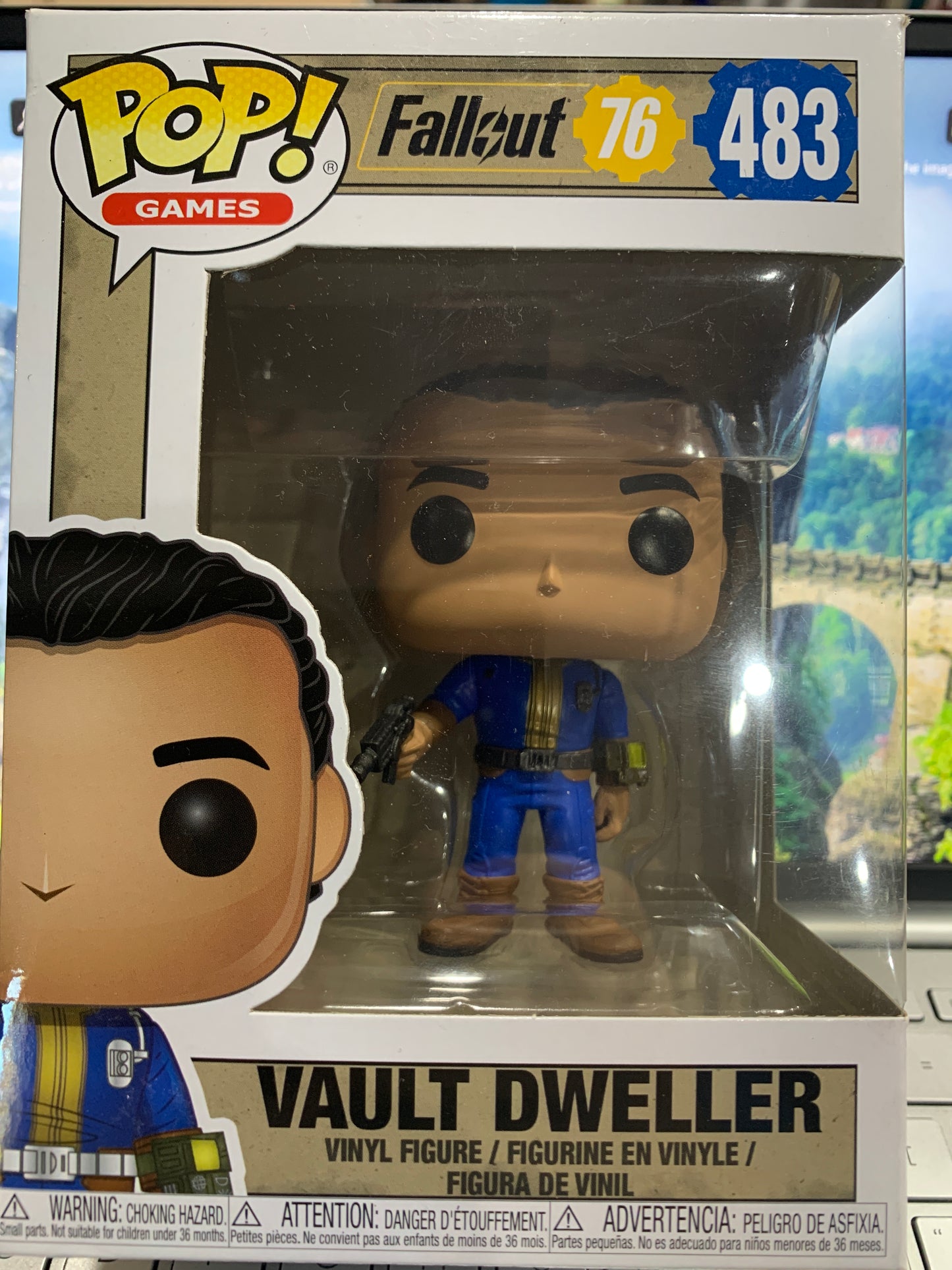 Pop vinyl fallout 76 483 vault dweller