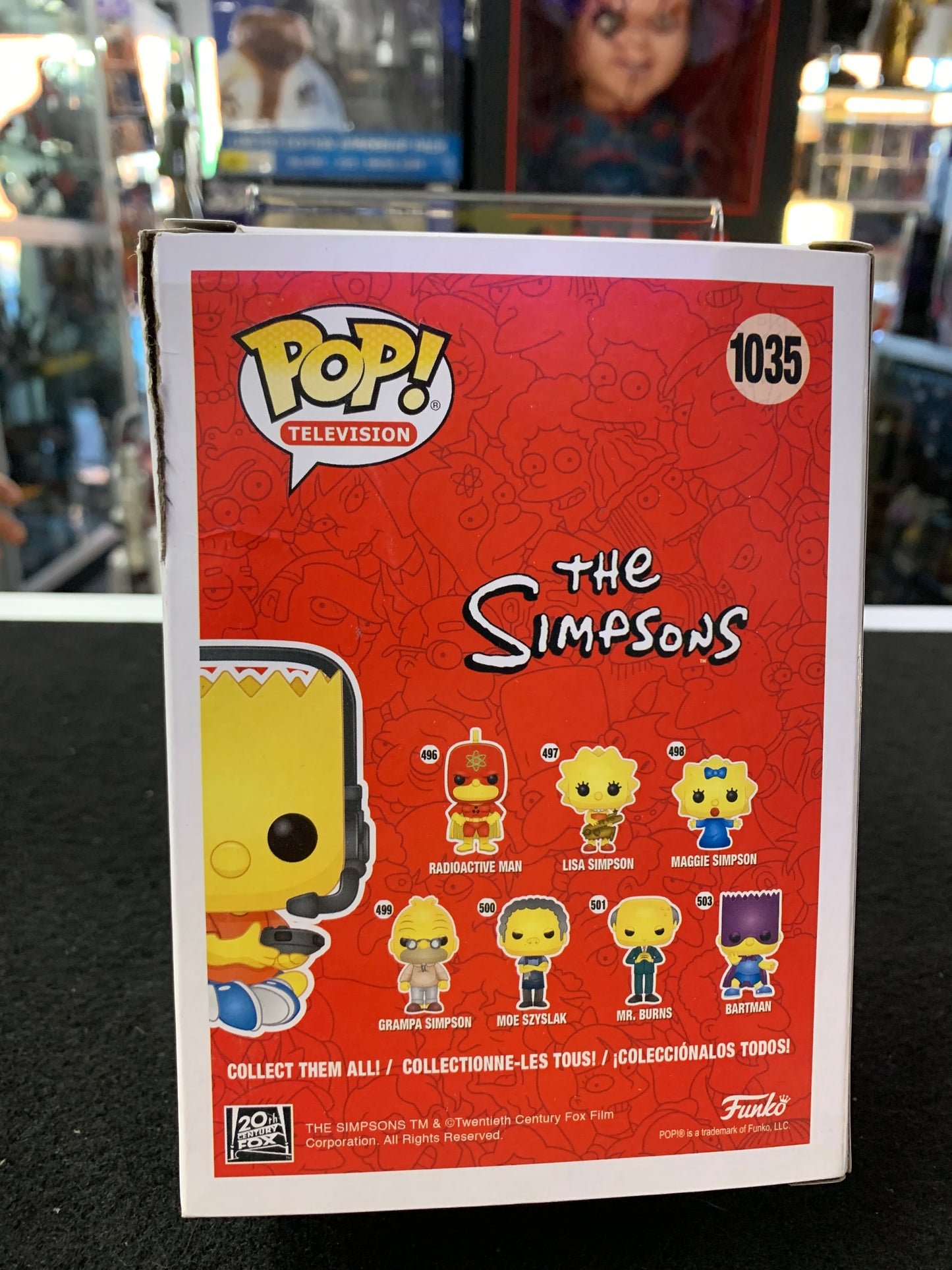 Pop funko the Simpsons 1035 Gamer Bart