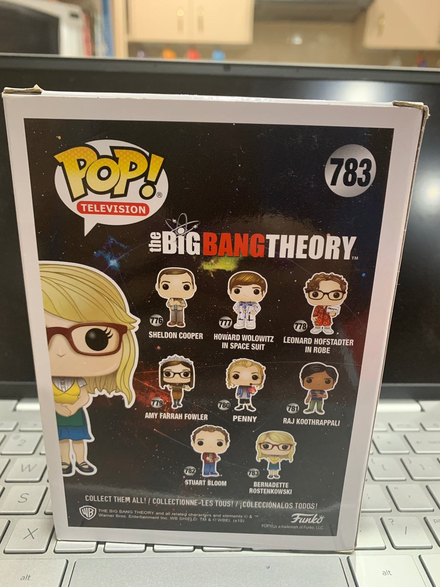 Pop vinyl the Big Bang theory Bernadette rostenkowski