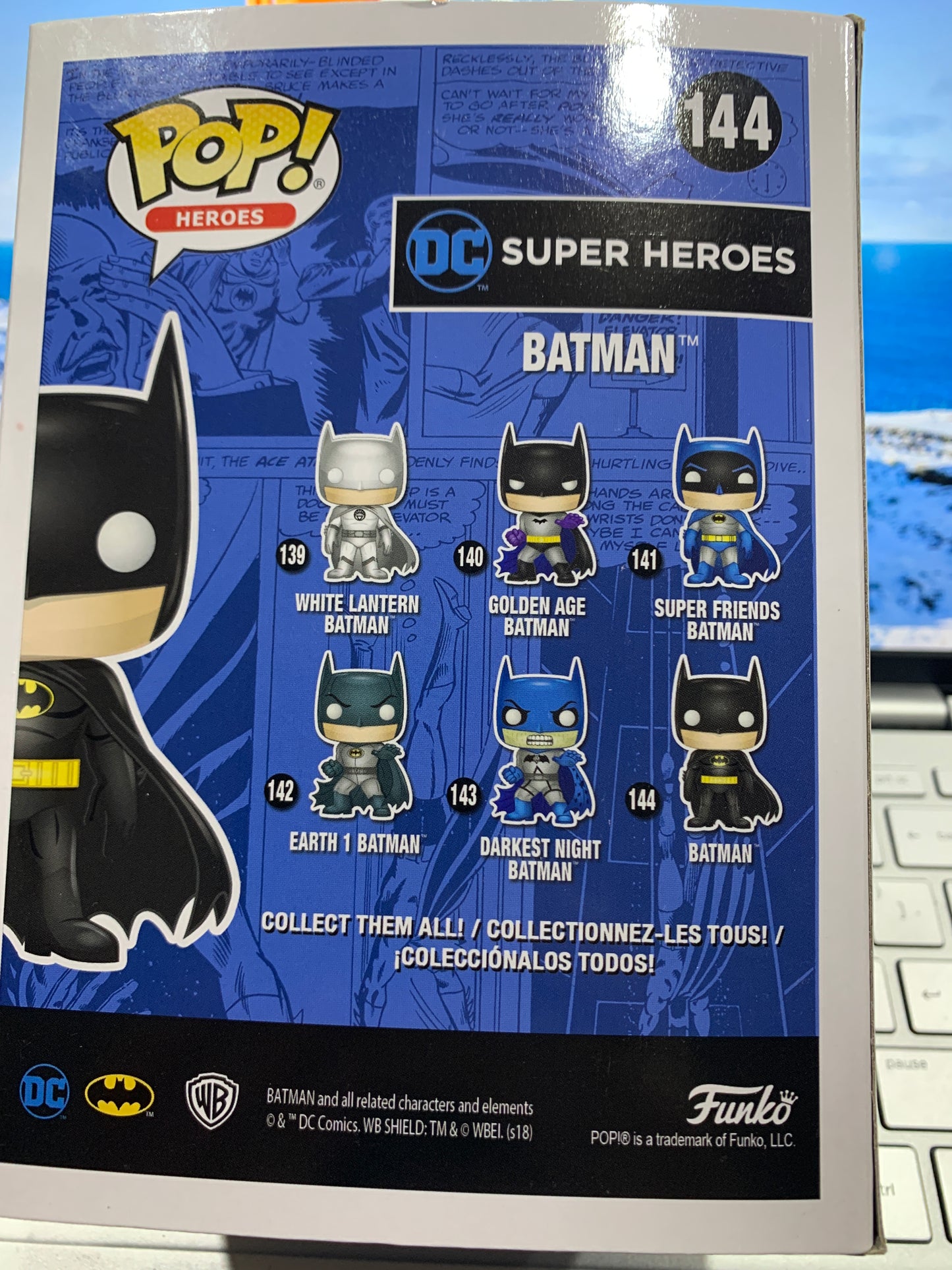 Pop vinyl DC super heroes Batman 144