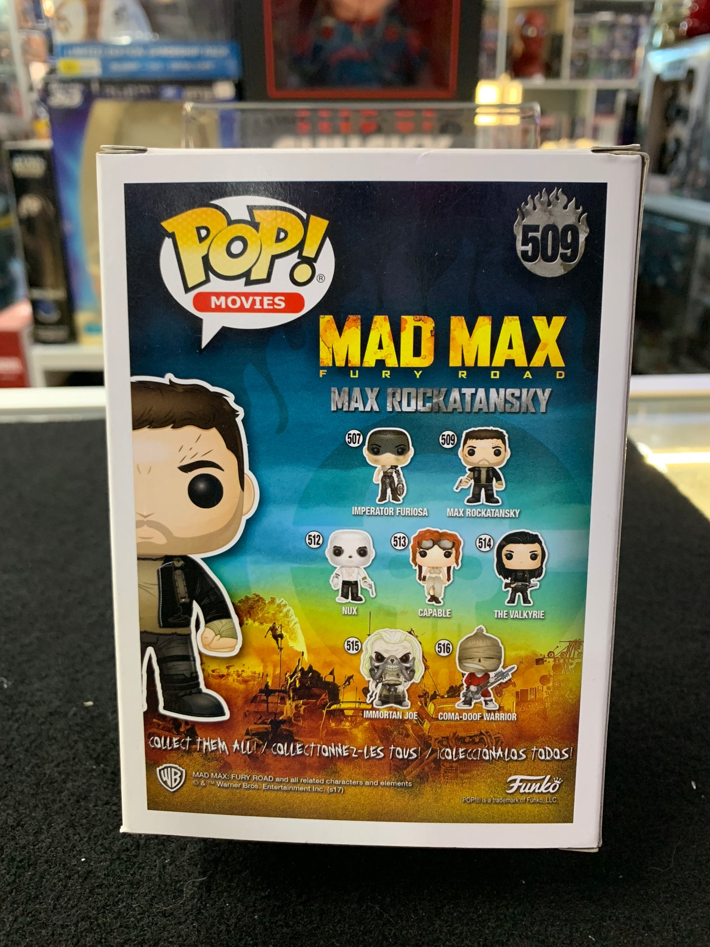 Pop funko mad max fury road 509