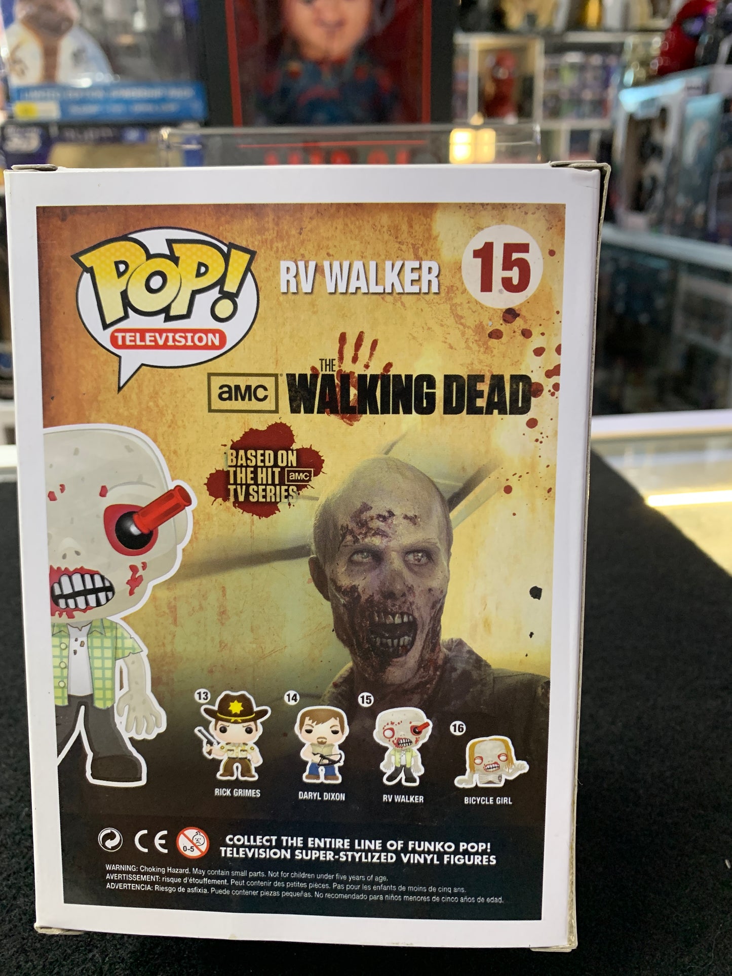 Pop funko the walking dead 15 RV Walker