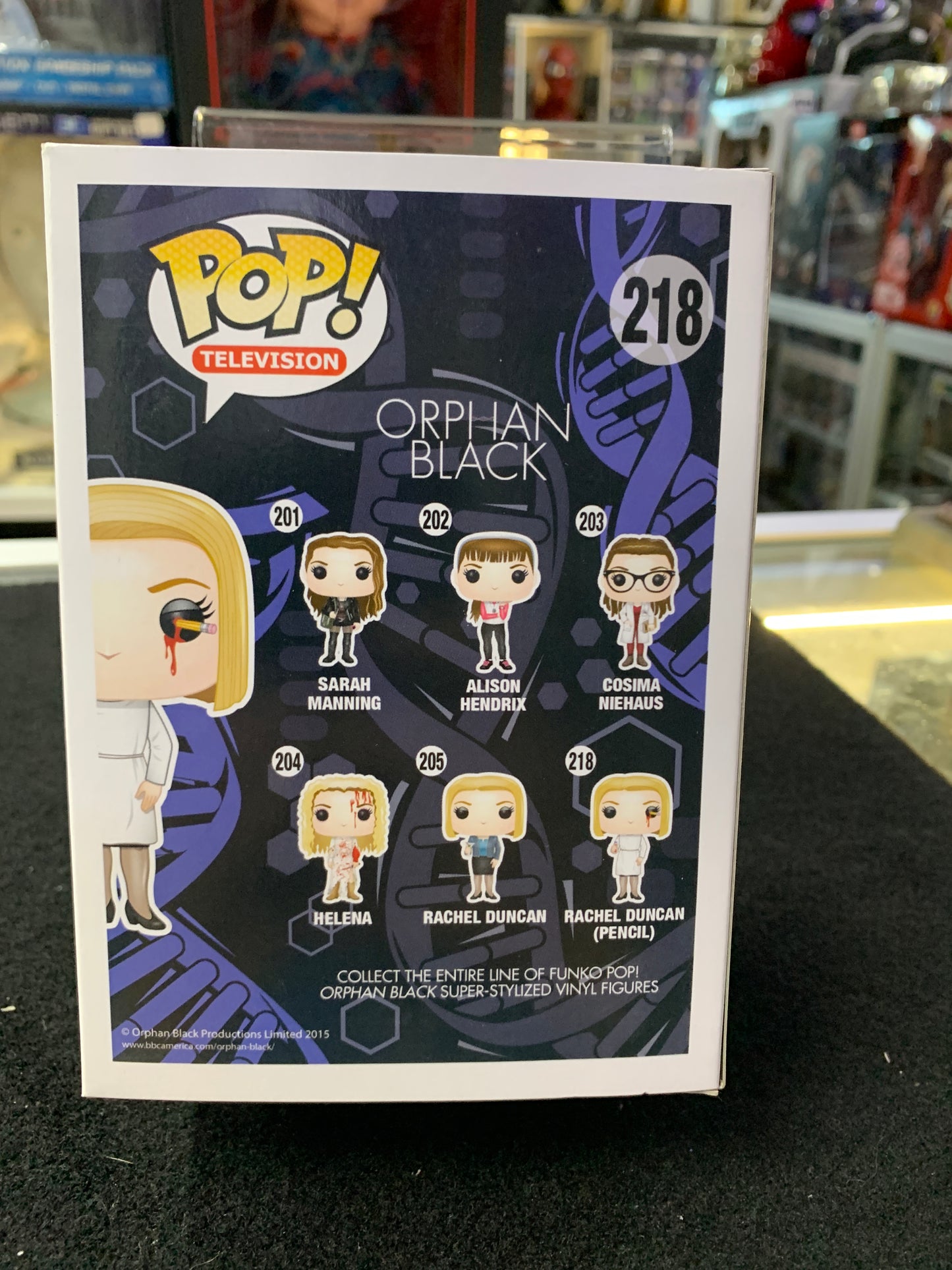 Pop funko orphan black Rachel Duncan 218