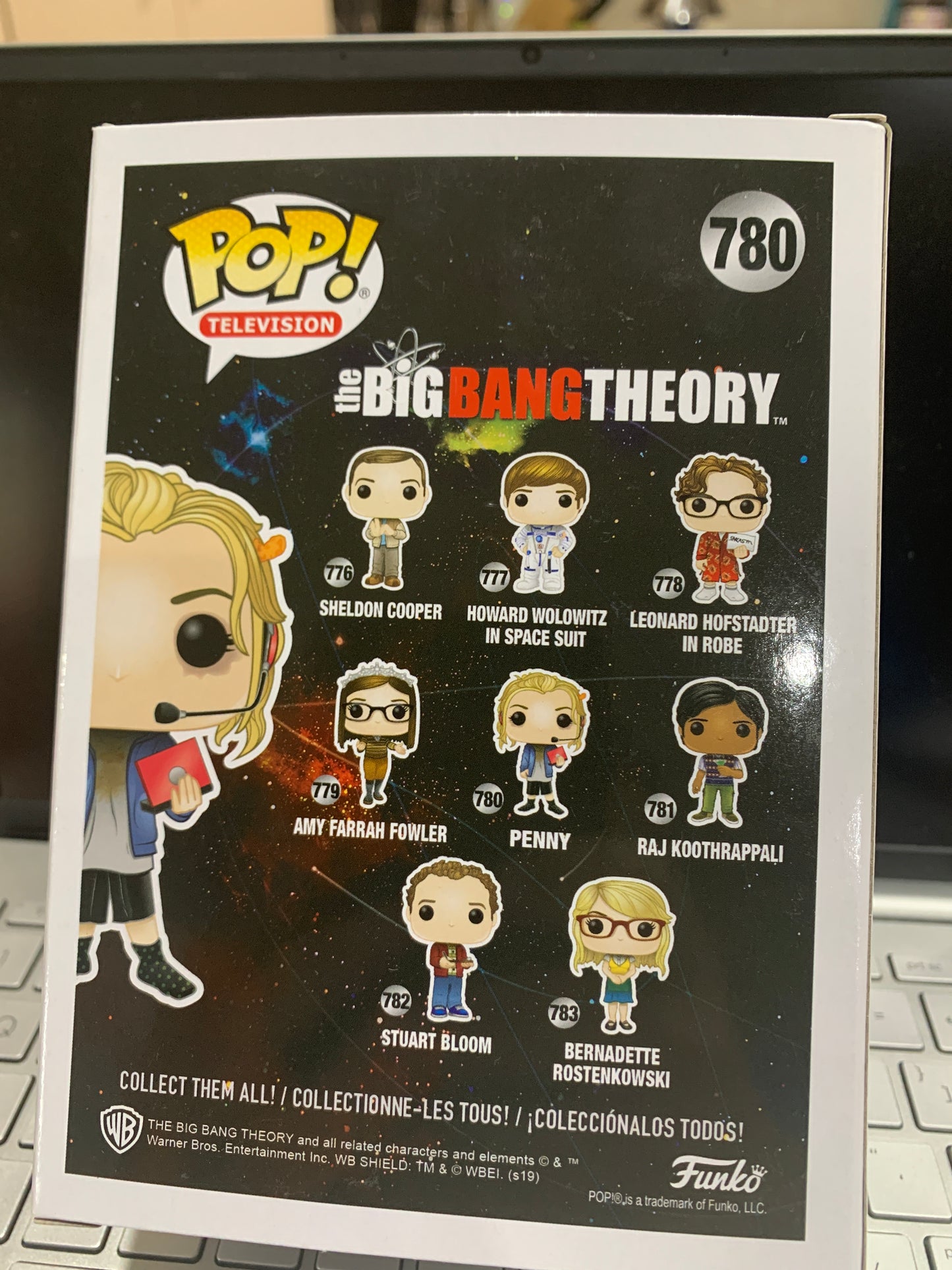 Pop vinyl the Big Bang theory penny 780