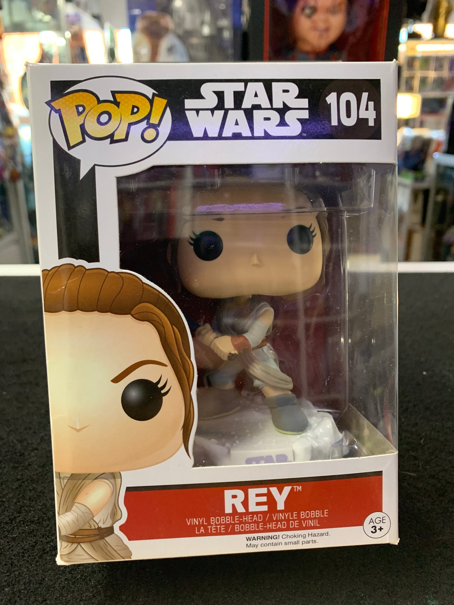 Pop funko Star Wars 104 Rey