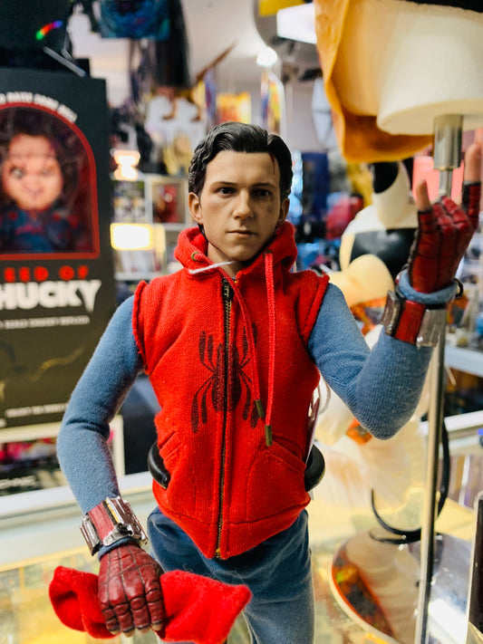 Spiderman Hottoys MMS414 home Coming two heads