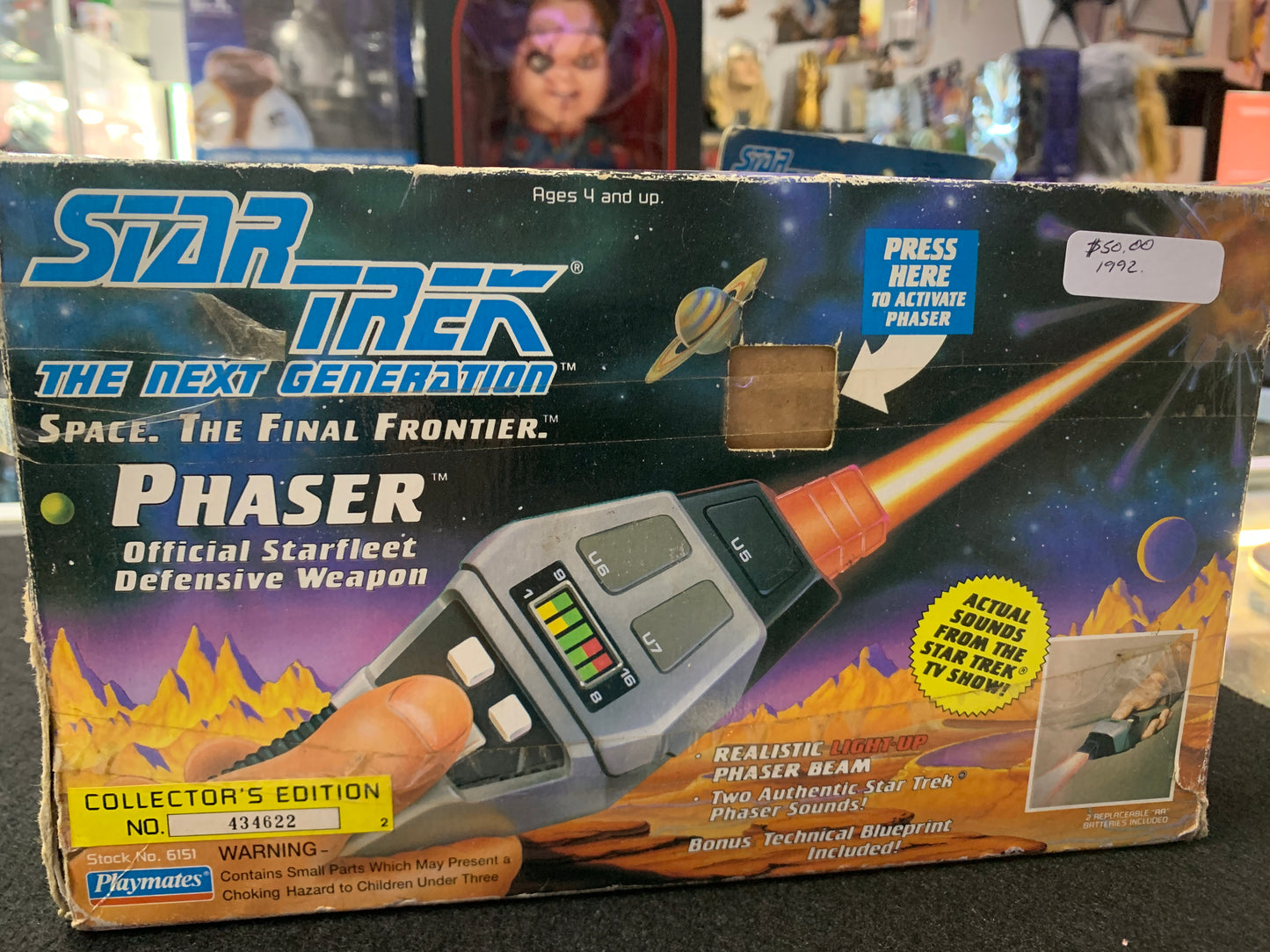 Star Trek 1992 the next generation phaser