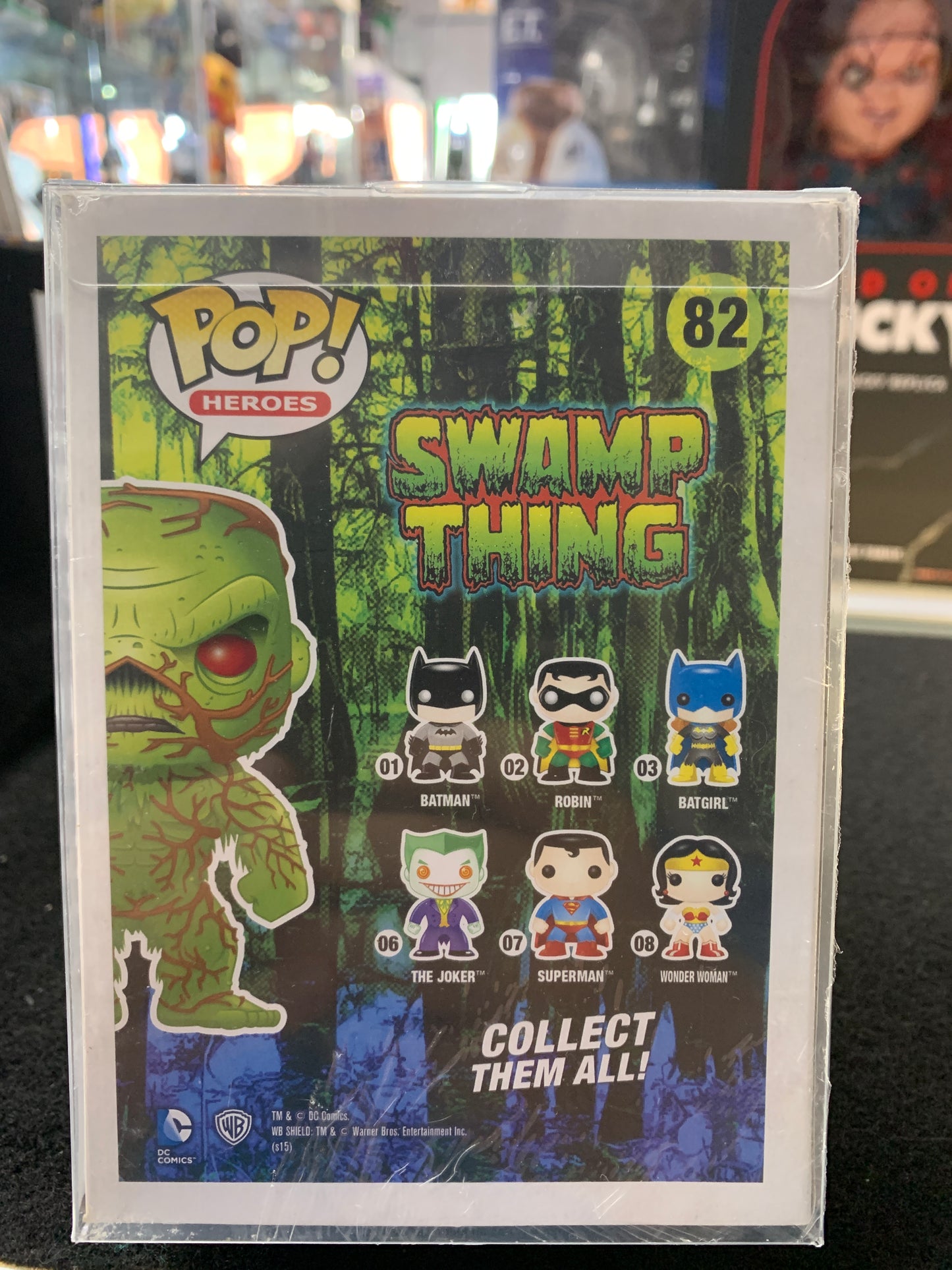 Pop funko swamp thing 82