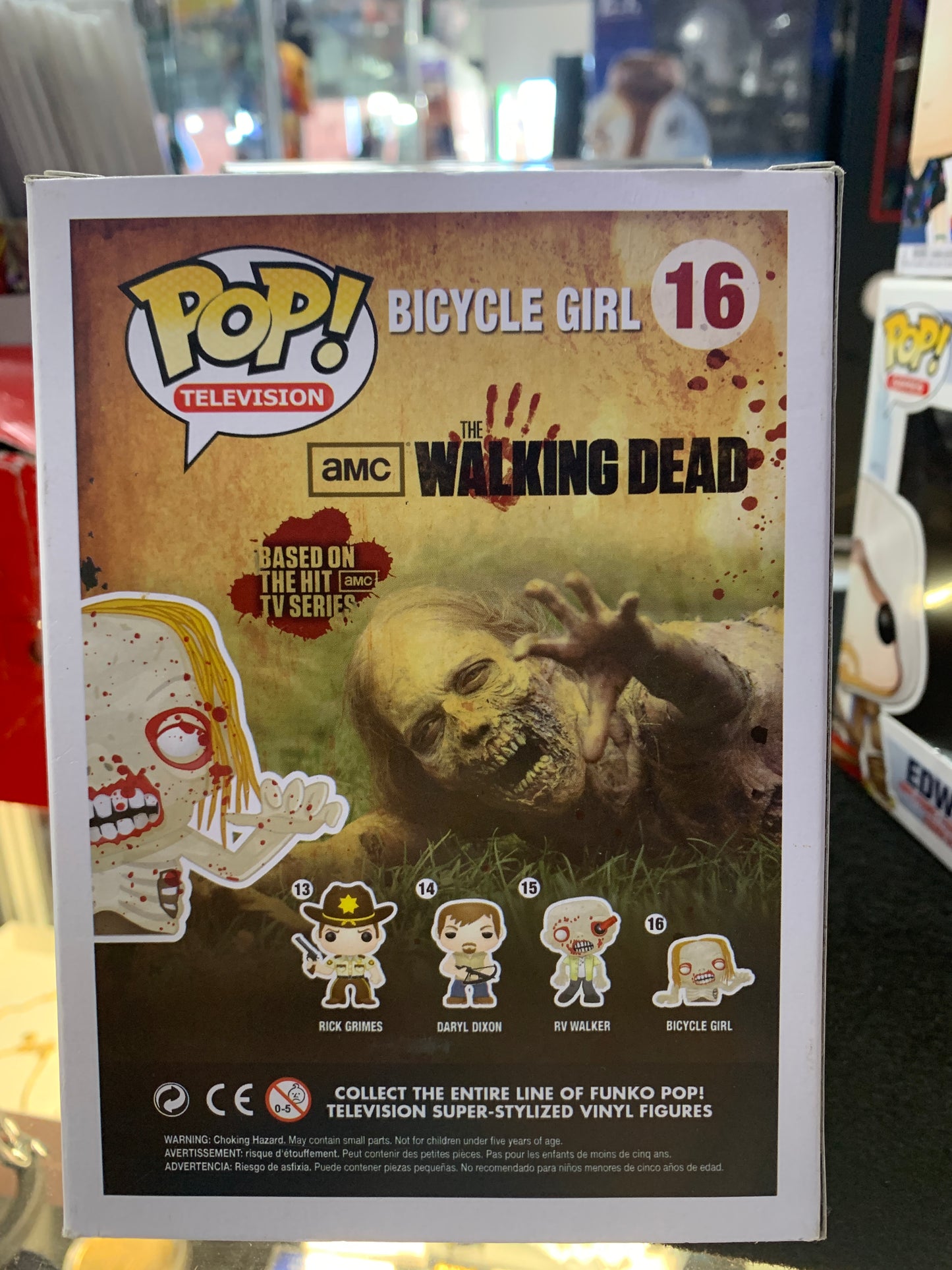 Pop Funko the walking dead 16 bicycle girl