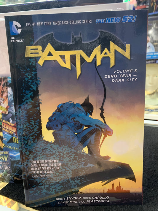 Batman volume 5 zero year dark city comic