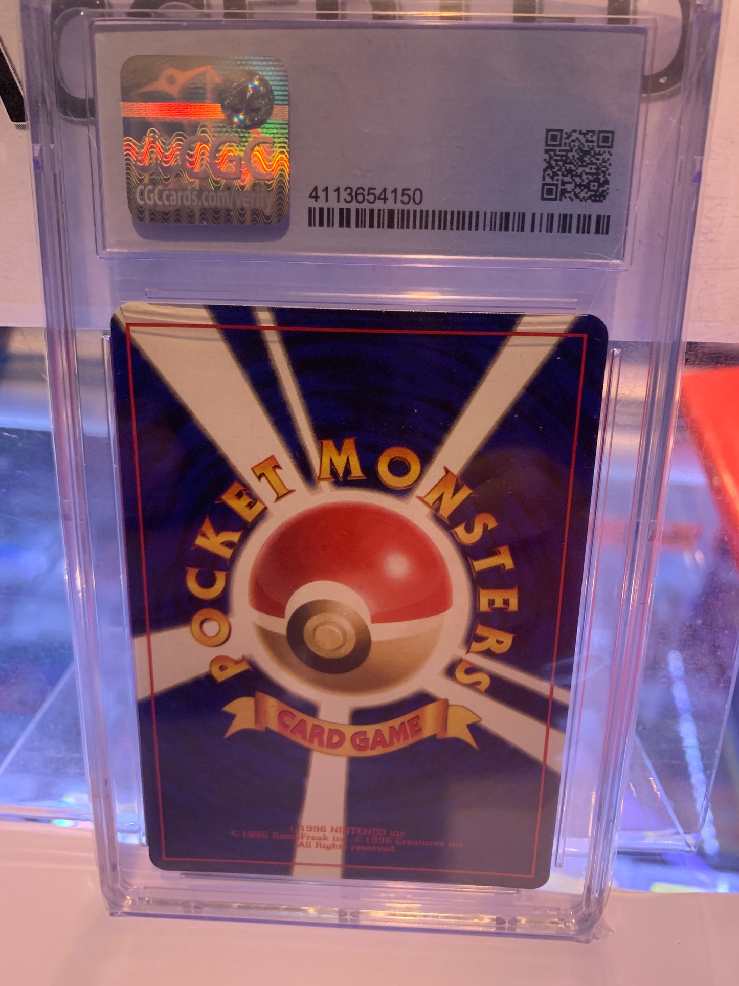 Pokémon psyduck Japanese rocket gang graded card 1997