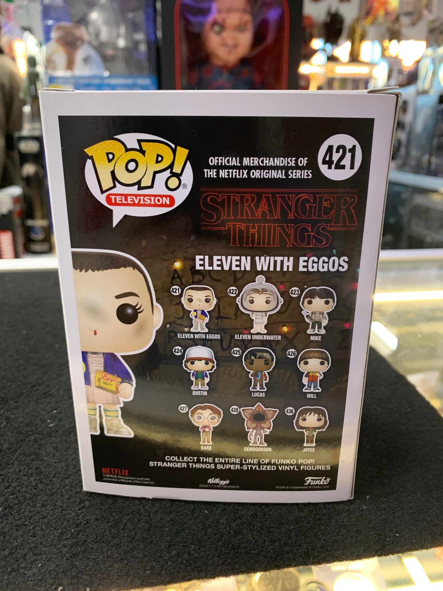 Pop funko stranger things 421 eleven with eggos 421