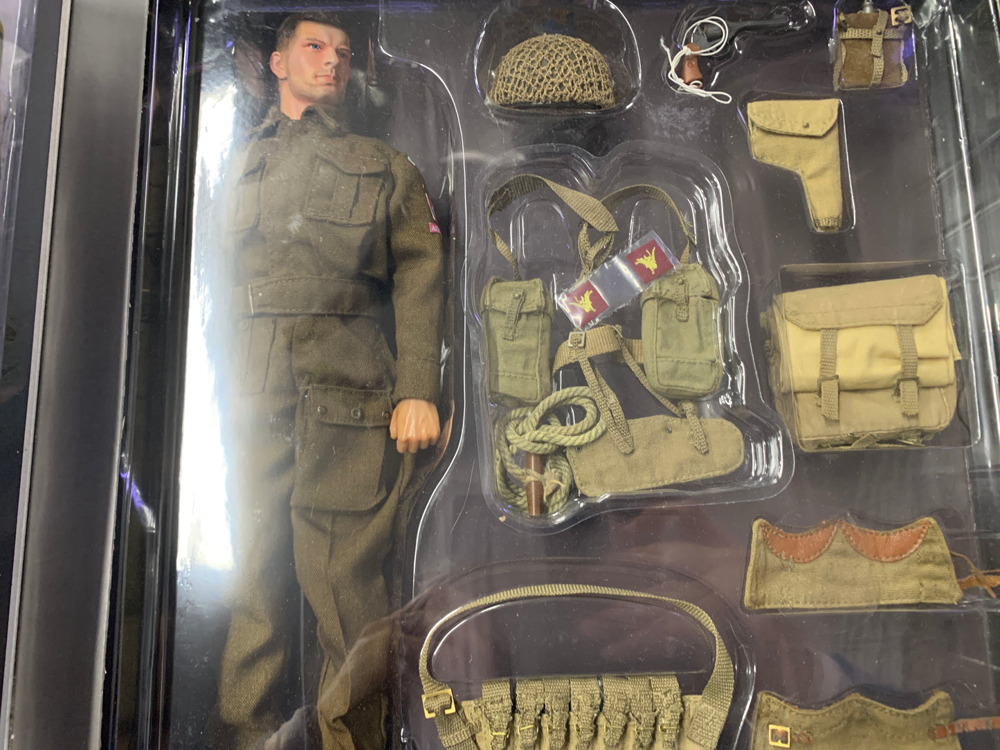 World war 2 British airborne division Red Devils figurines