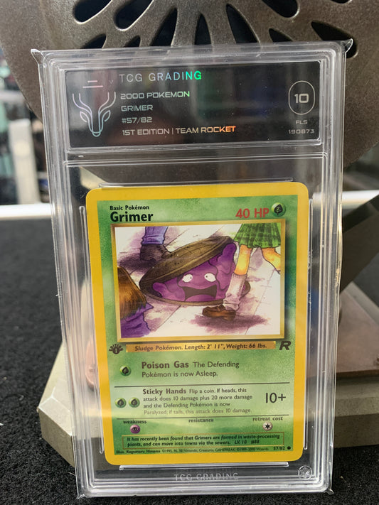 Pokémon 2000 Grimer hp40 graded card