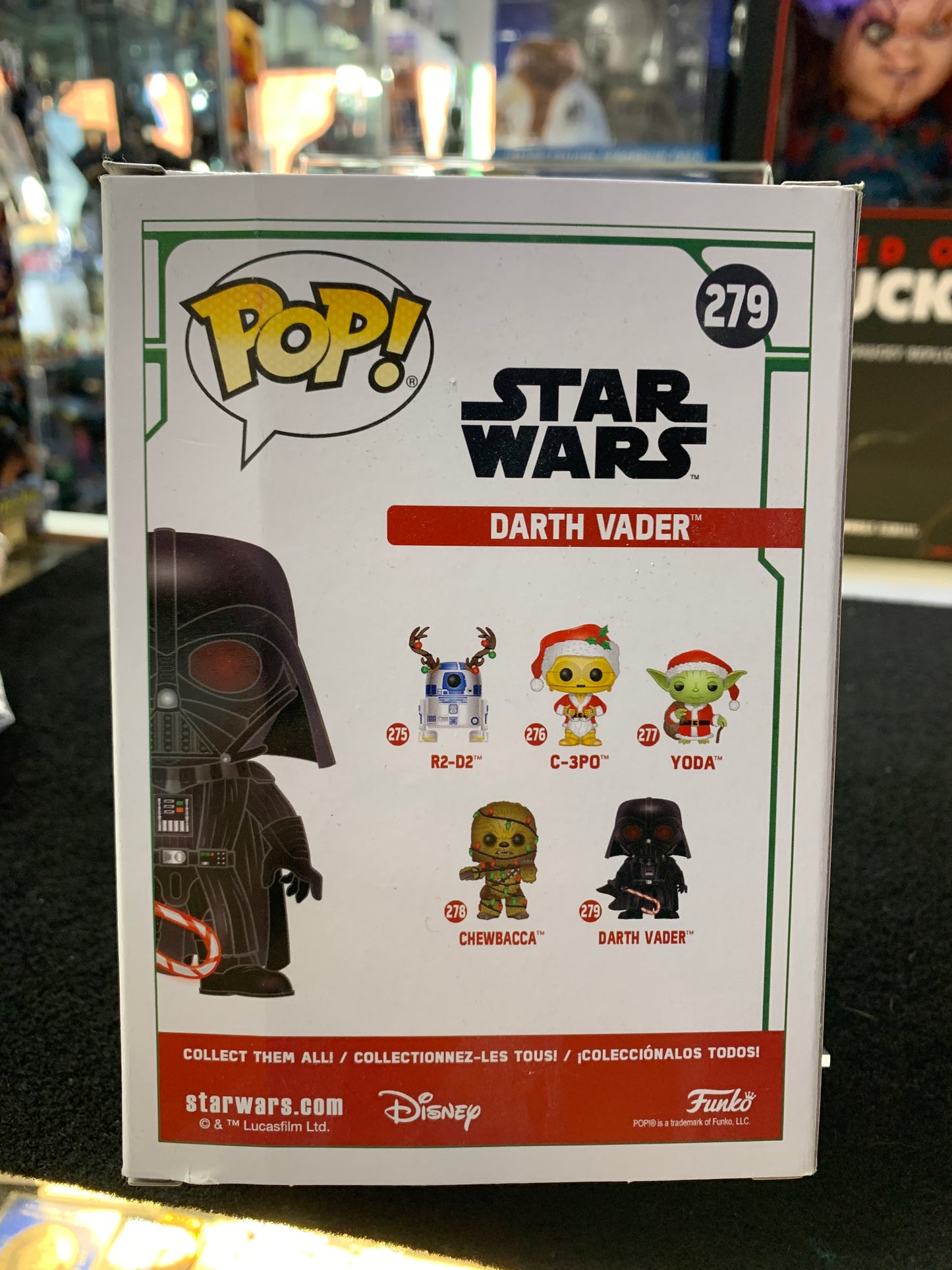 Pop funko Star Wars 279 Darth Vader