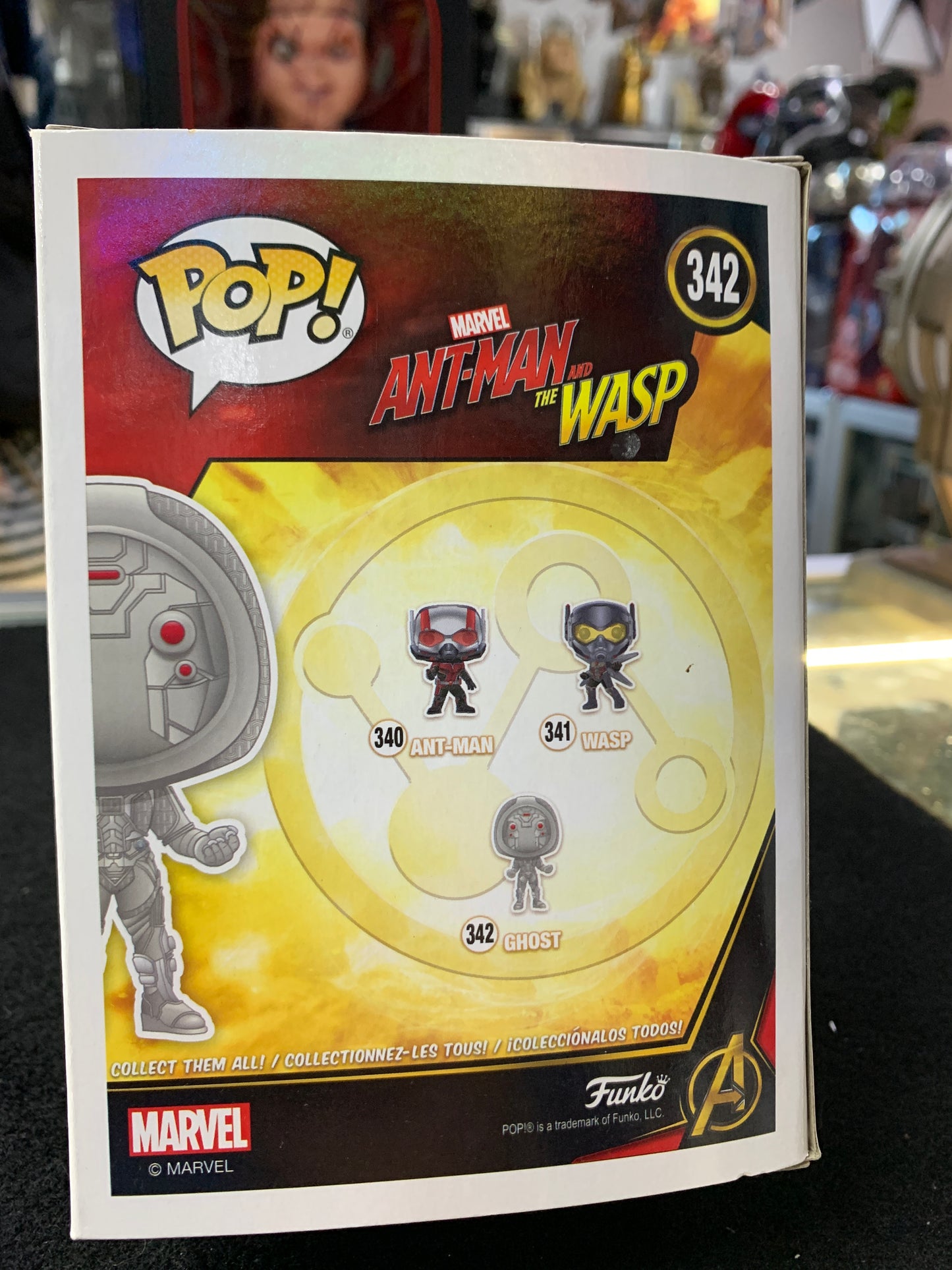 Pop funko ant- man the wasp 342 ghost