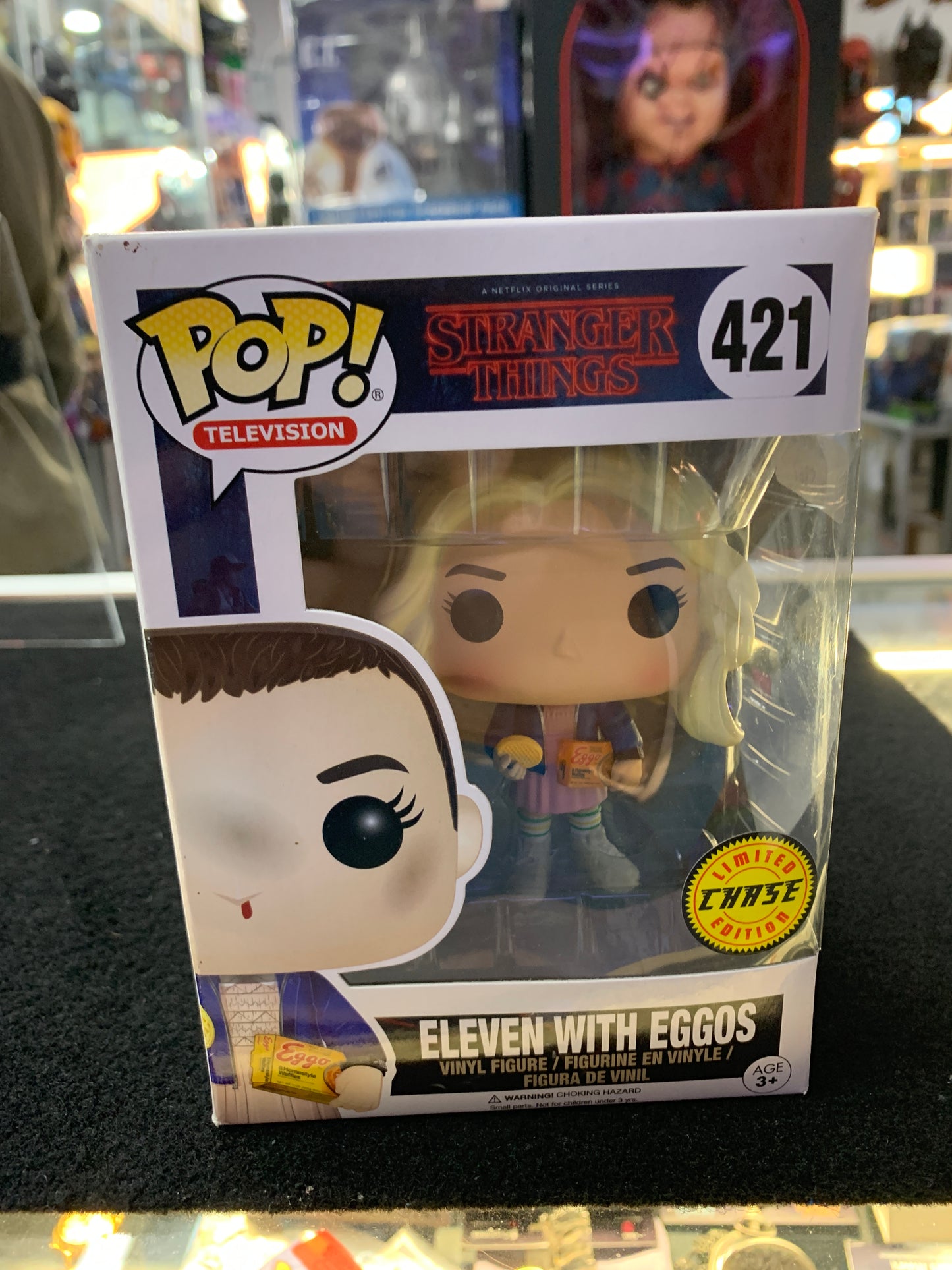 Pop funko stranger things 421 eleven with eggos 421