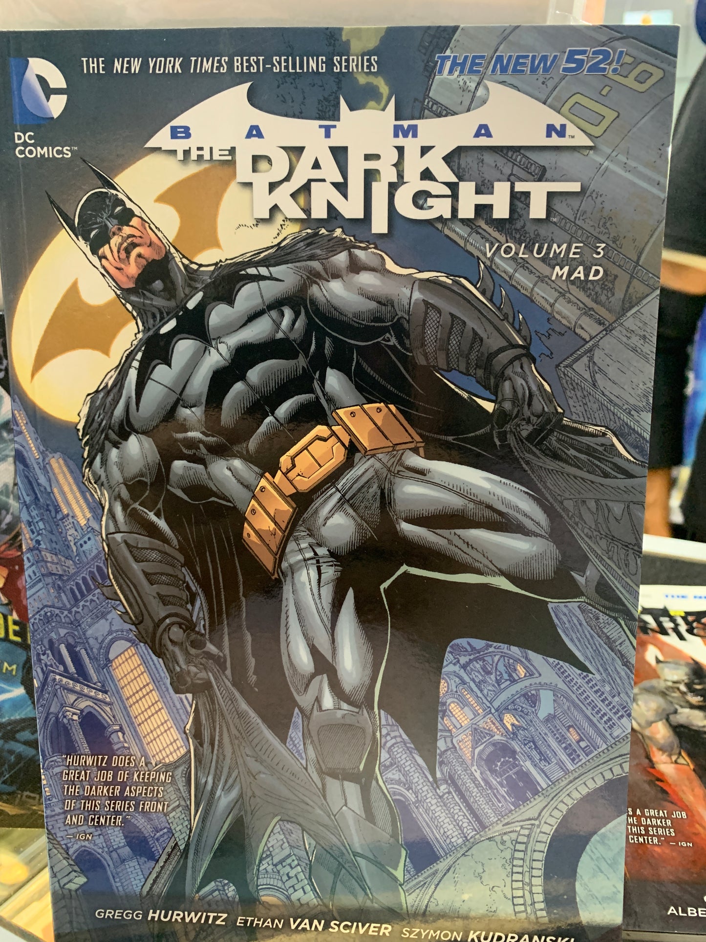 Batman the dark knight volume 3 hardcover comic