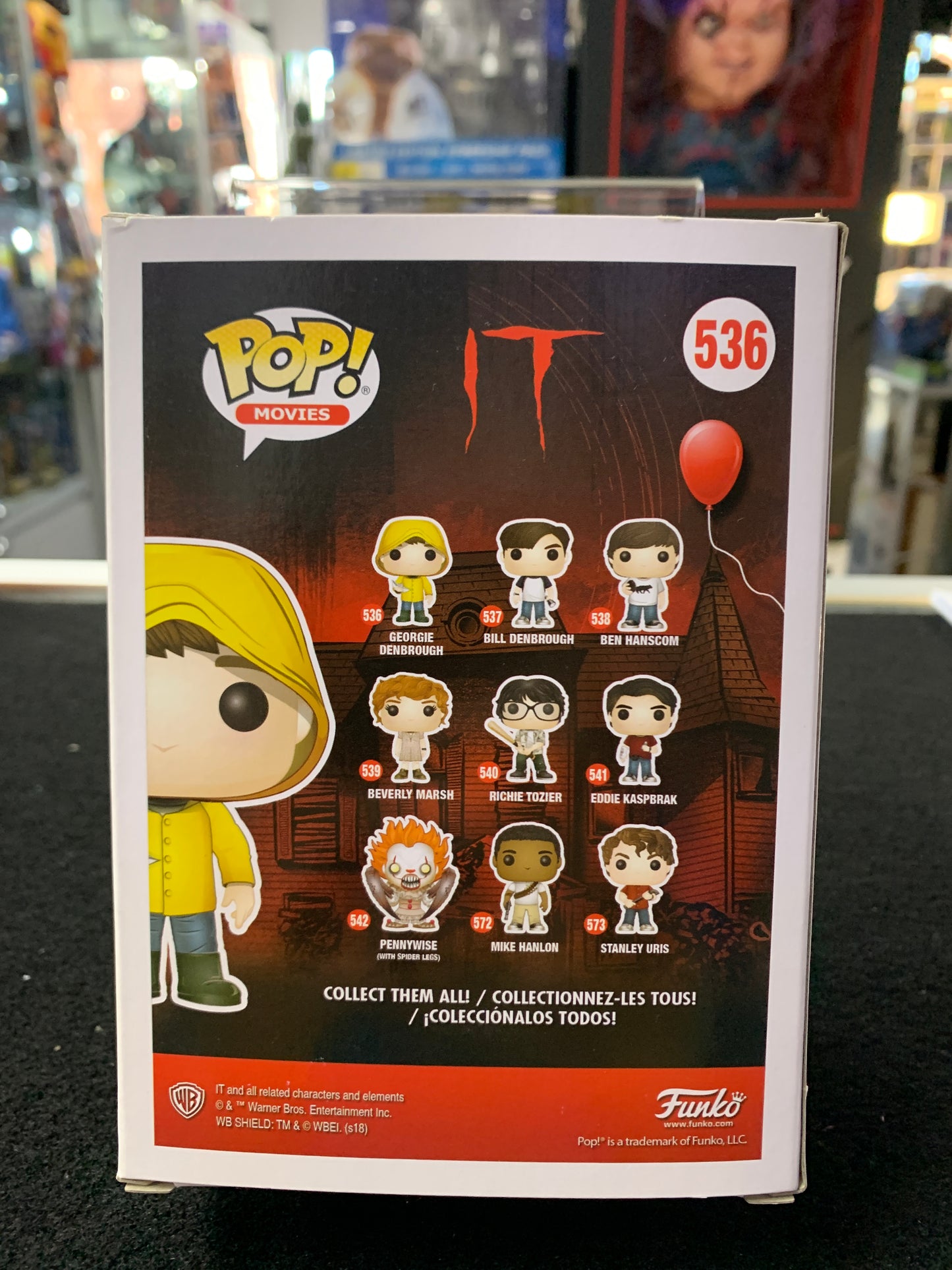 Pop funko it 536 George Denbrough