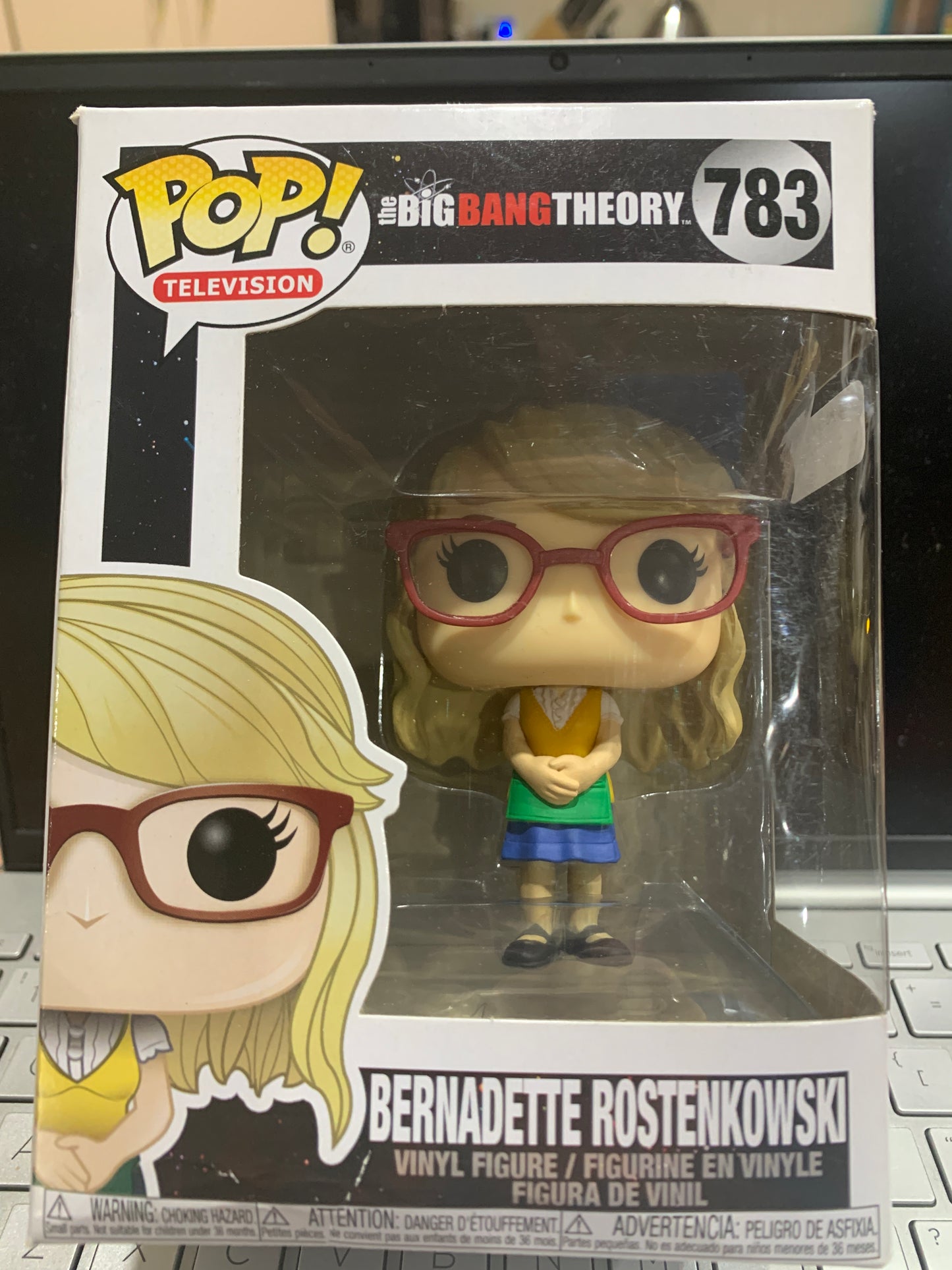 Pop vinyl the Big Bang theory Bernadette rostenkowski