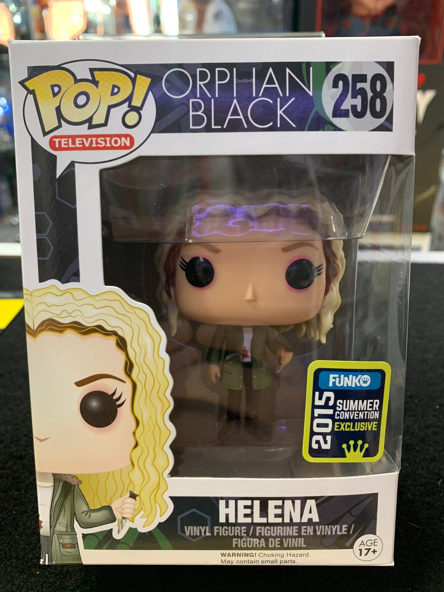 Pop funko Black Orphan 258 Helena