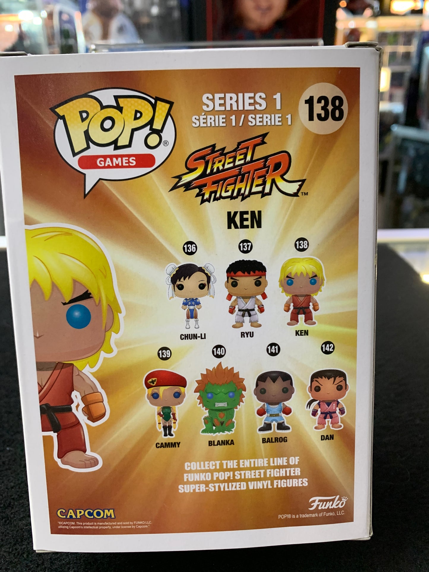 Pop funko street fighter 138 ken