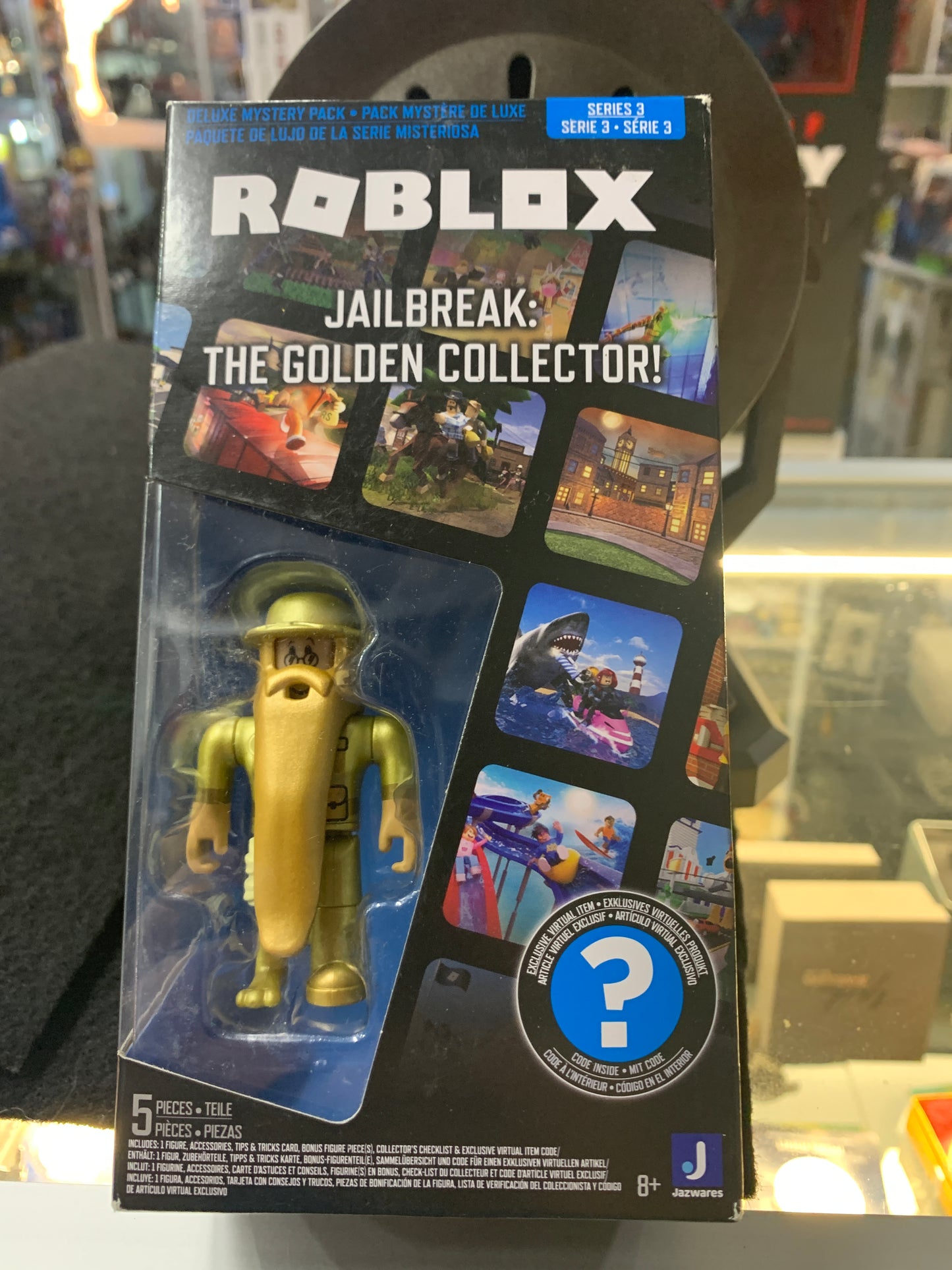 Roblox jailbreak the golden collector