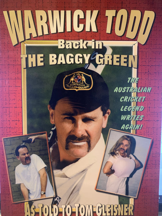 Warwick Todd back in the baggy green book