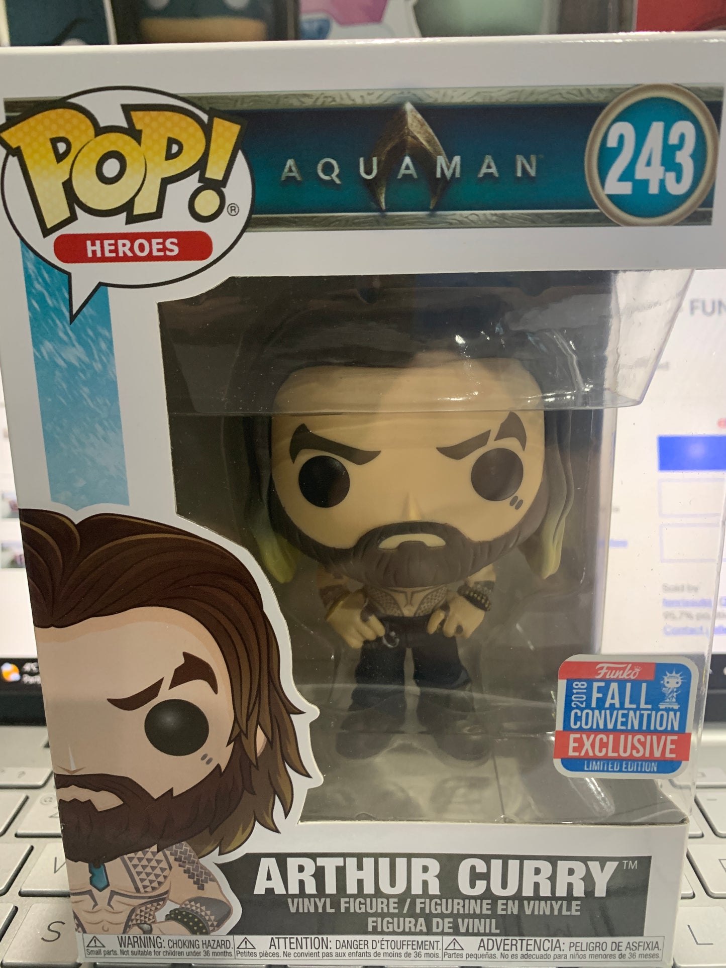 Pop vinyl Aquaman Arthur curry 243