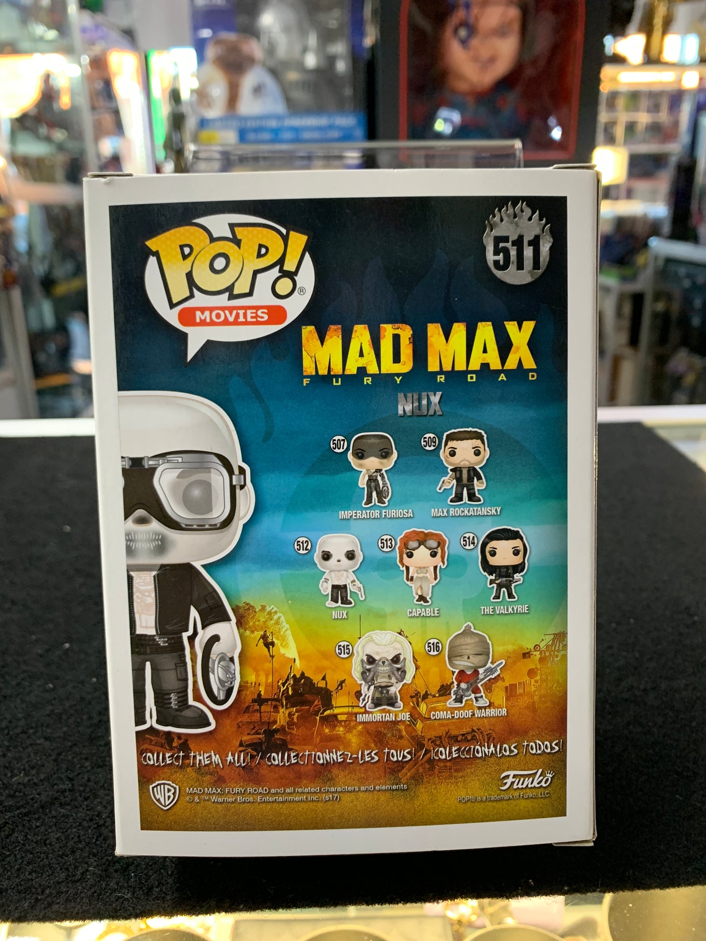 Pop funko mad max 511 nux