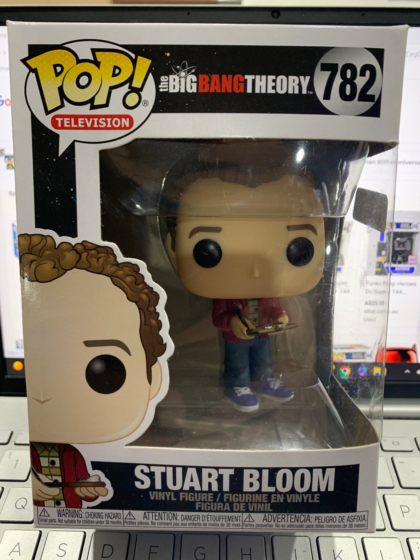 Pop vinyl the Big Bang theory Stuart bloom782