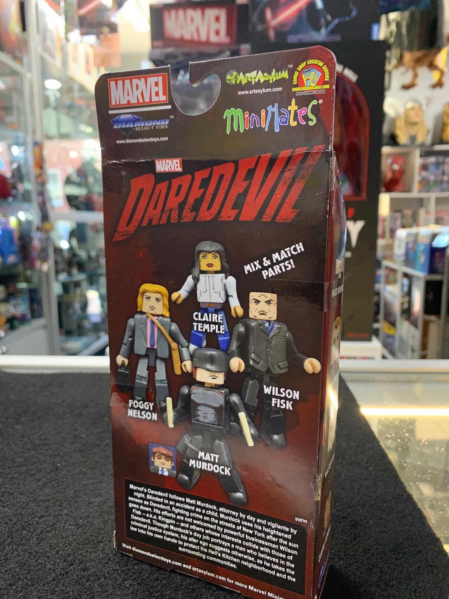 Daredevil mini mates 4 pack marvel