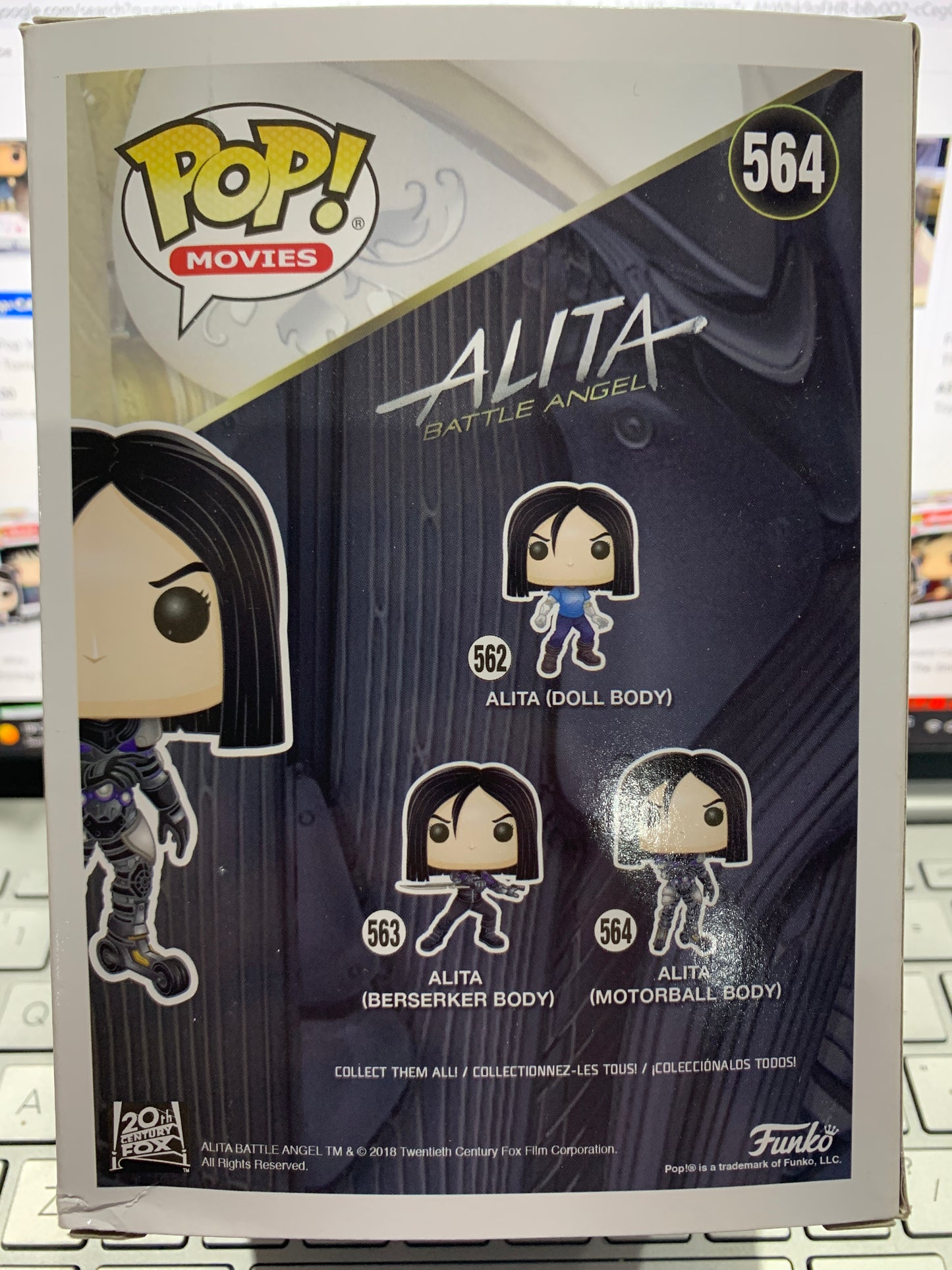 Pop vinyl Alita battle angel 564