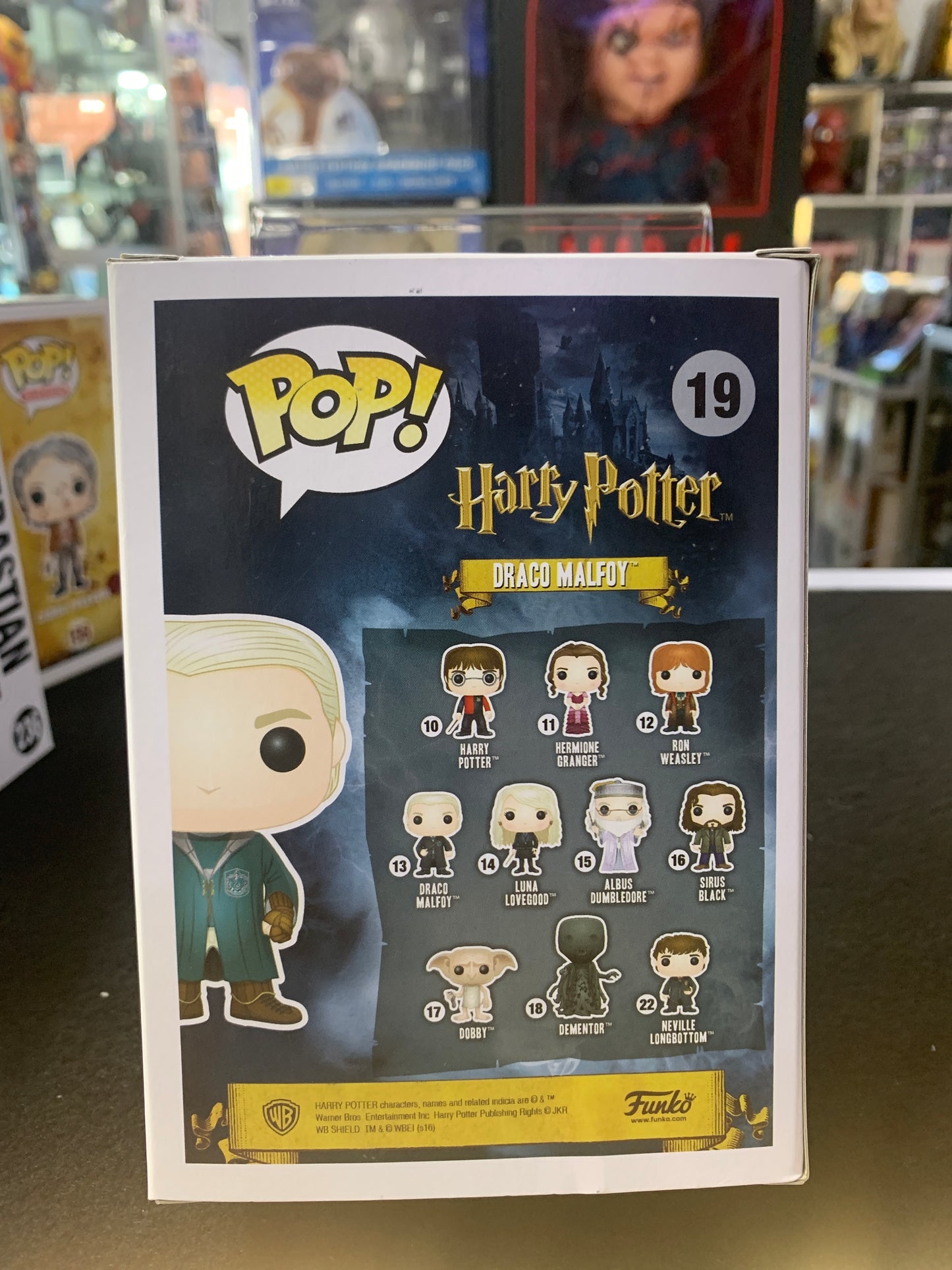 Pop Funko 19 Harry Potter Drago Malloy