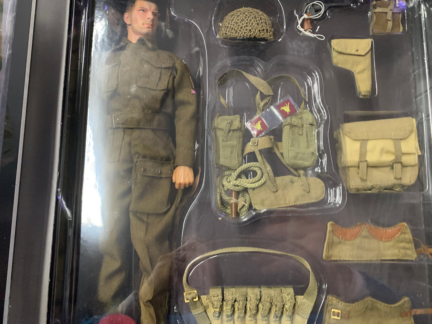 World war 2 British airborne division Red Devils figurines