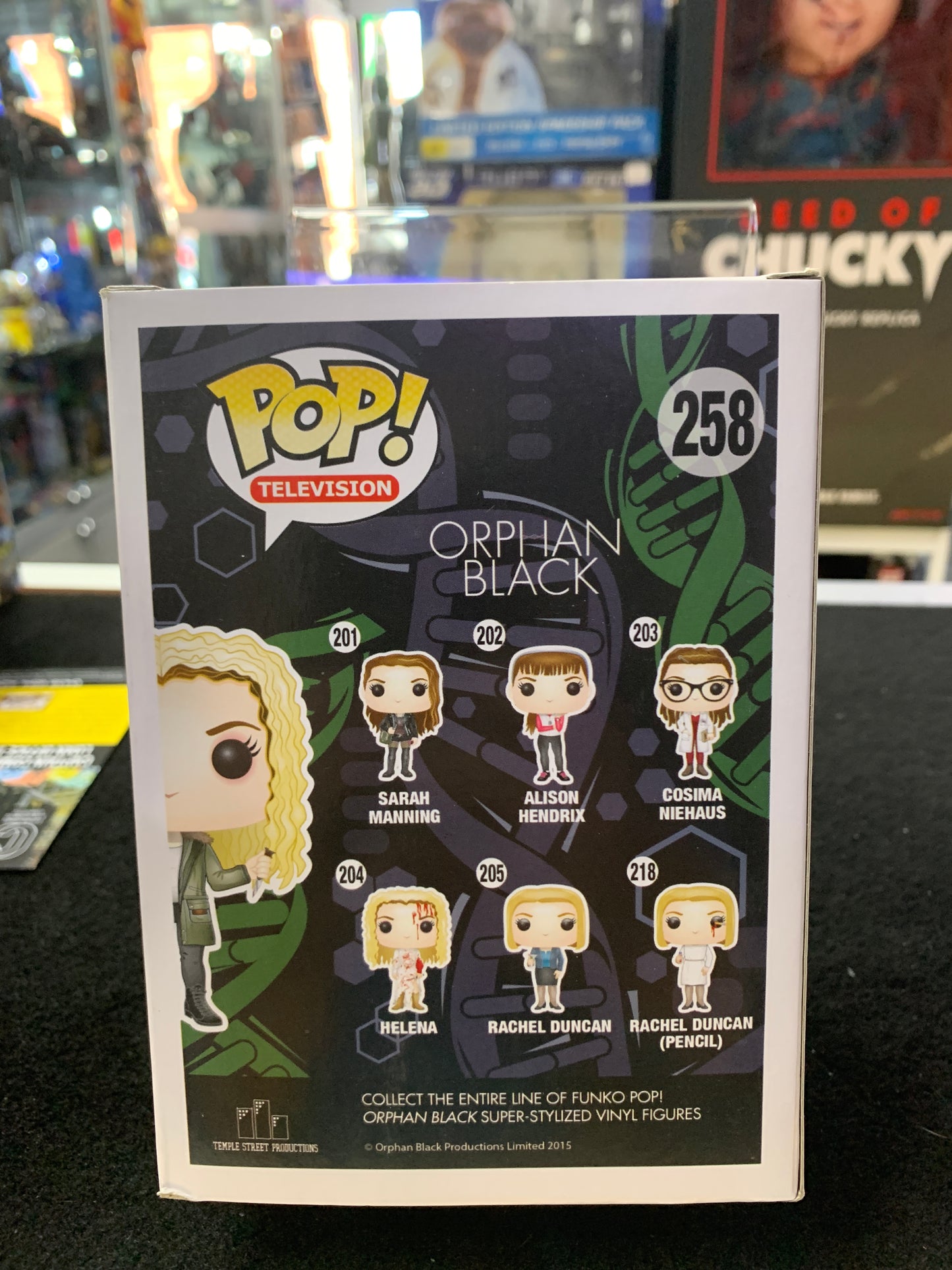 Pop funko Black Orphan 258 Helena