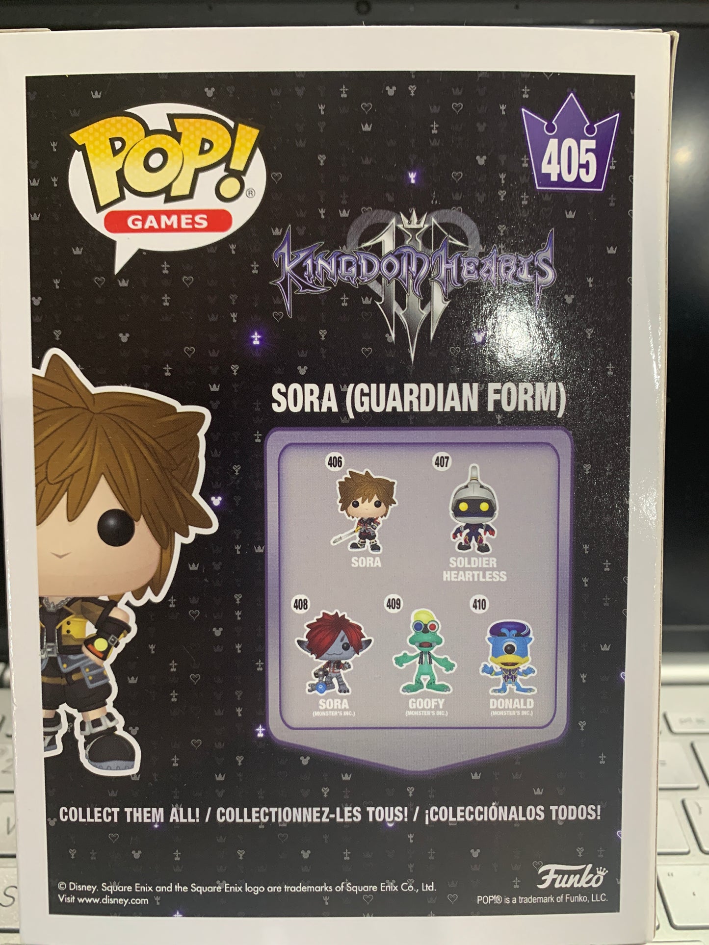 Pop vinyl kingdom hearts 405 sora guardian form 405