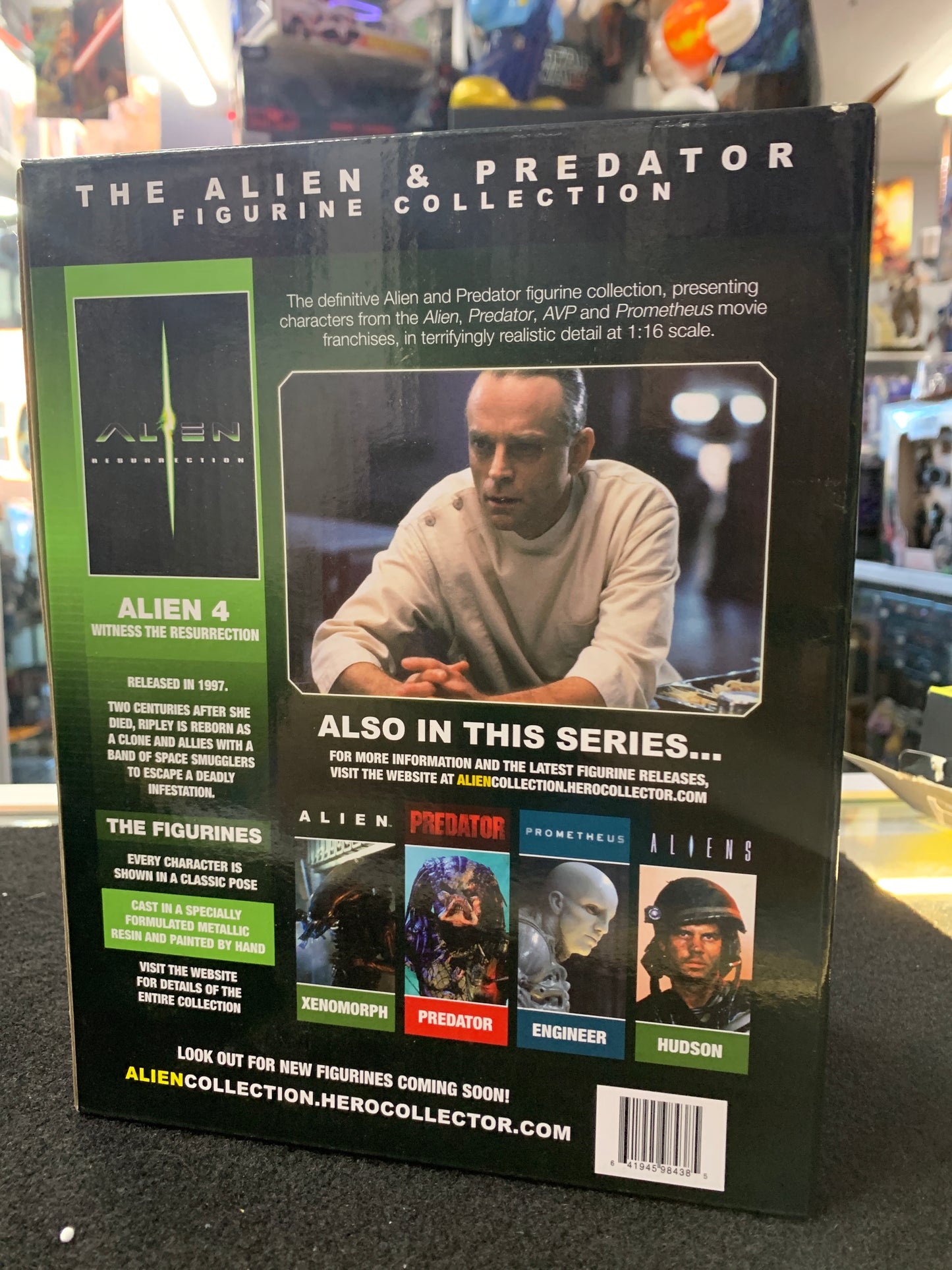 Alien Resurrection Doctor Gediman hero collection