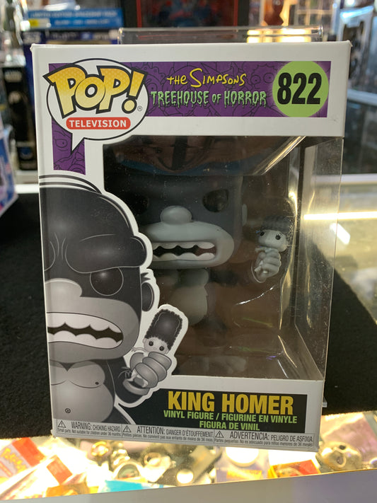 Pop funko the Simpsons treehouse of horror 822 king homer