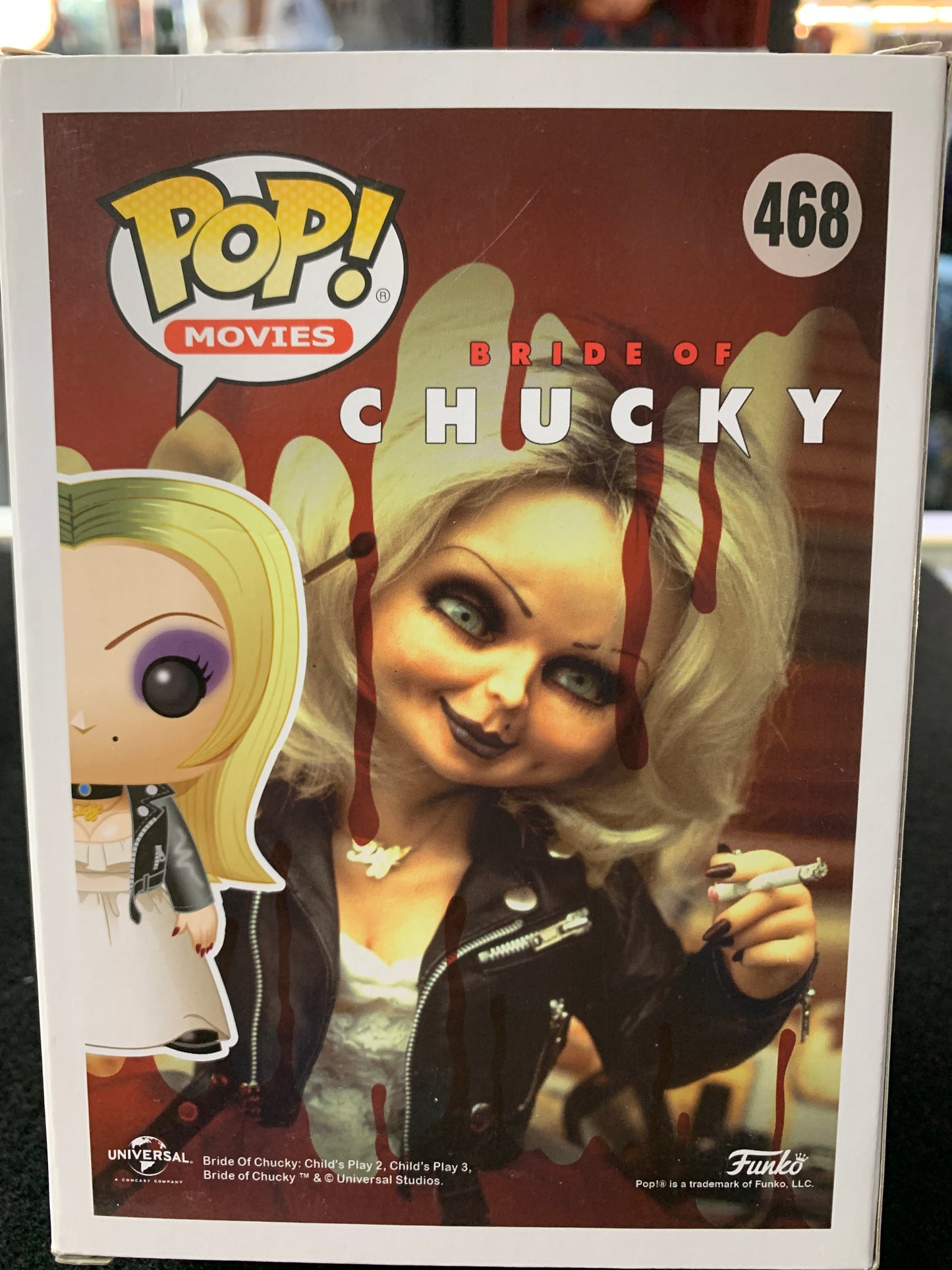 Pop funko bride of chucky Tiffany 468 Chase