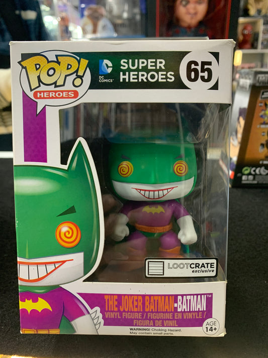 Pop funko super heroes 65 the joker Batman