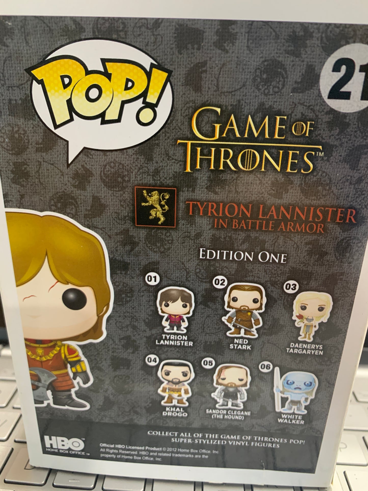 Pop vinyl game of thrones 21 Tyrion Lannister