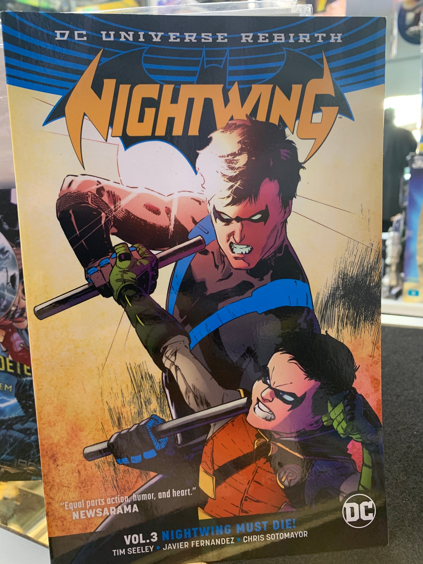 Nightwing volume 3 Nightwing must die DC rebirth Tim seeley