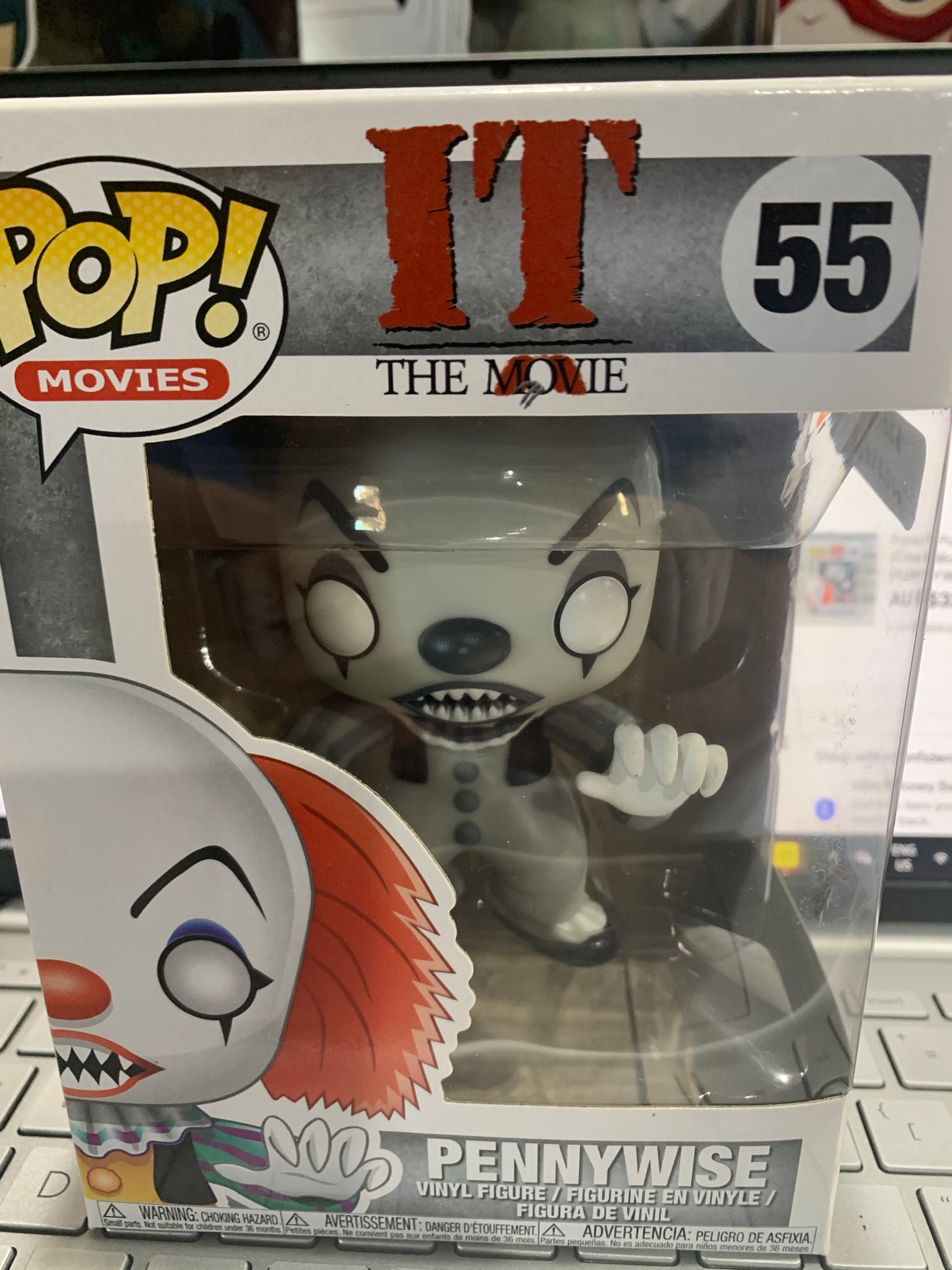 Pop vinyl it the movie 55 pennywise