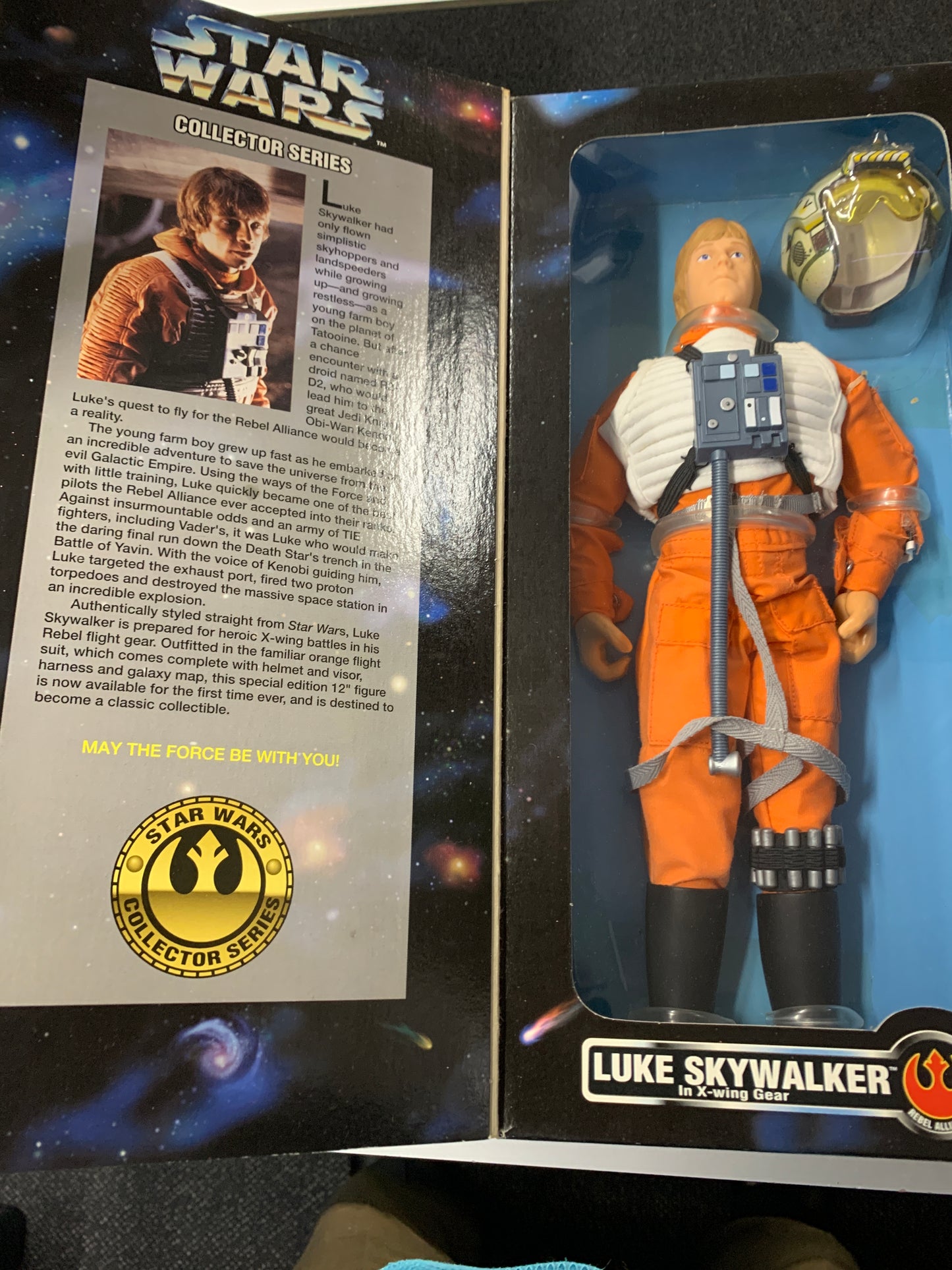 Star Wars collector series luke Skywalker 1996 Kenner