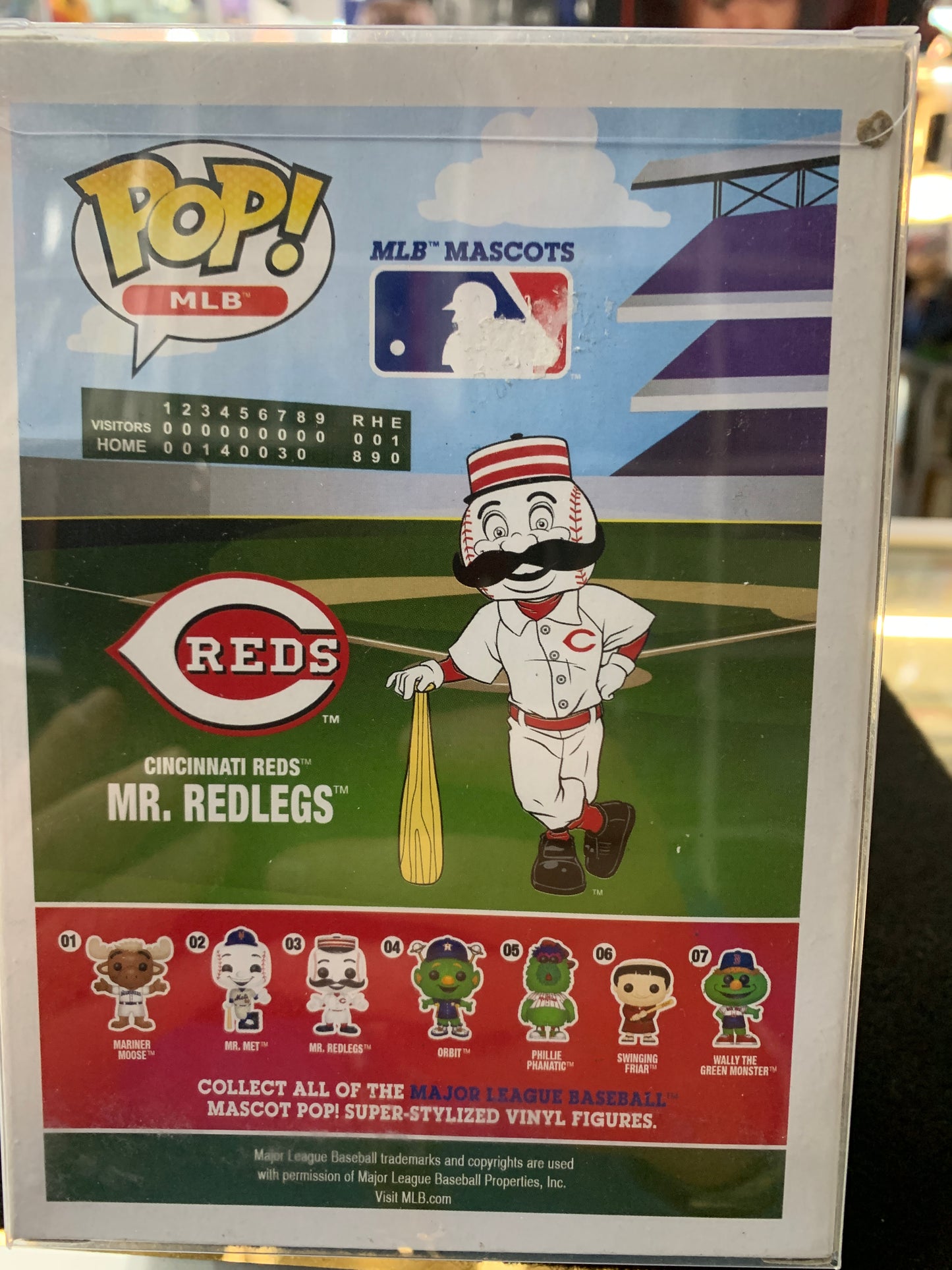 Pop funko MLB 03 Mr Redlegs