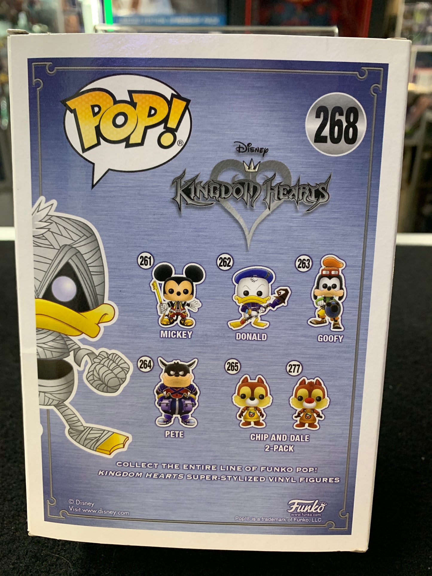 Pop funko kingdom hearts 268 Halloween Donald