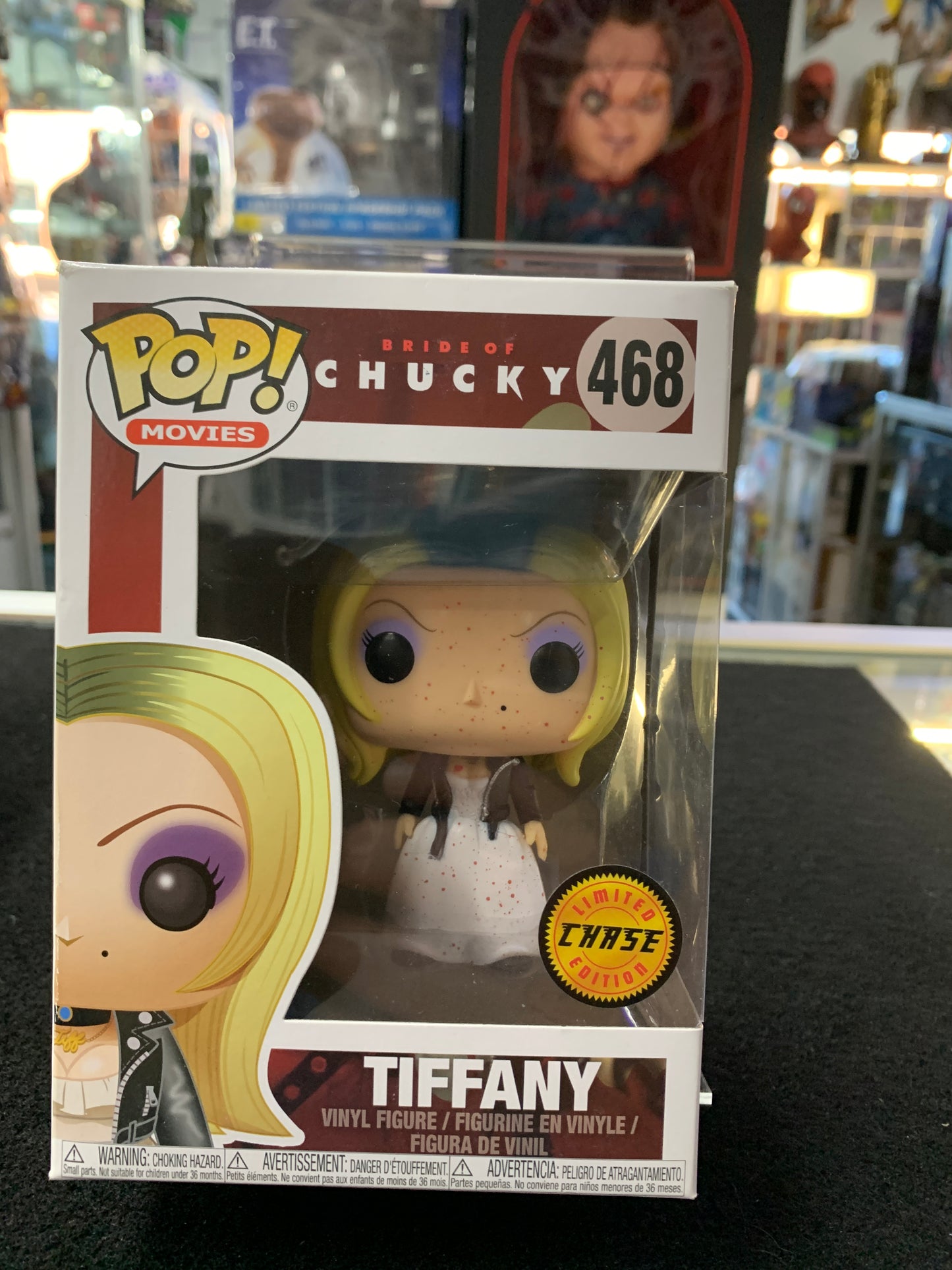 Pop funko bride of chucky Tiffany 468 Chase