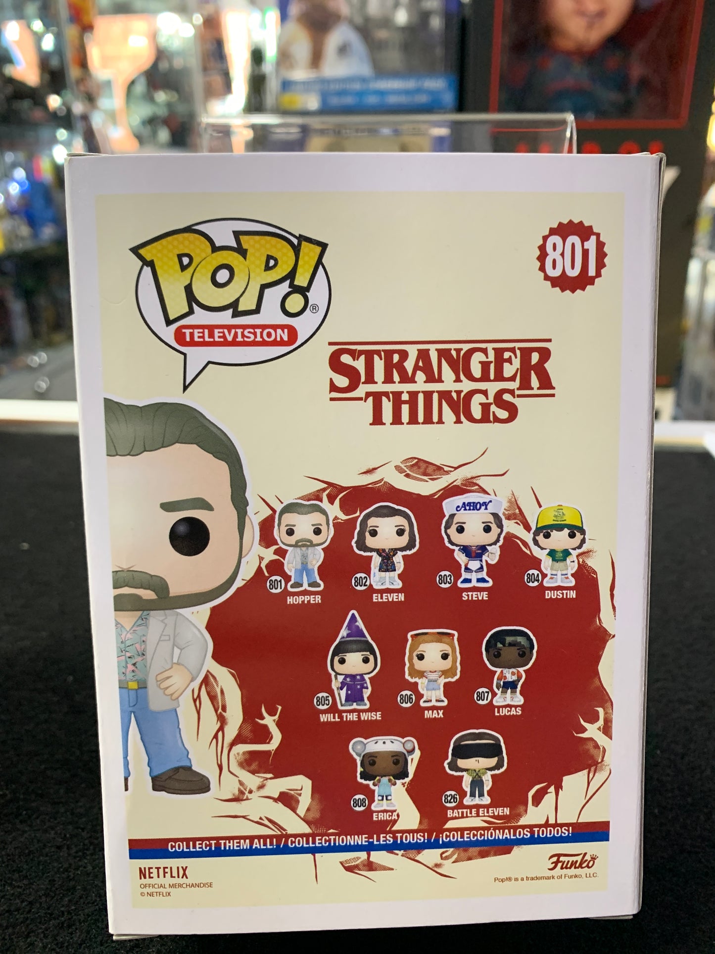 Pop funko stranger things 801 hopper