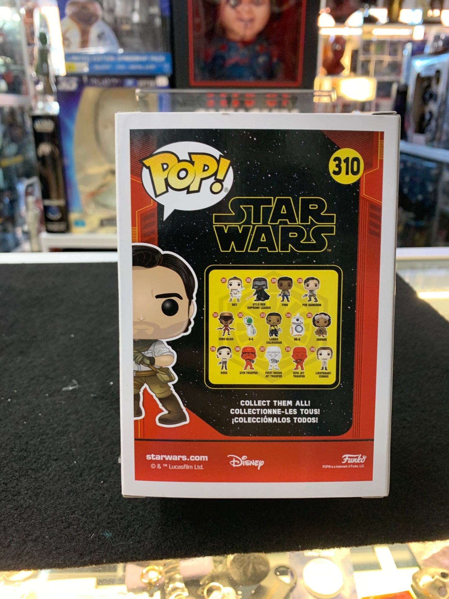 Pop funko Star Wars 310 Poe Dameron